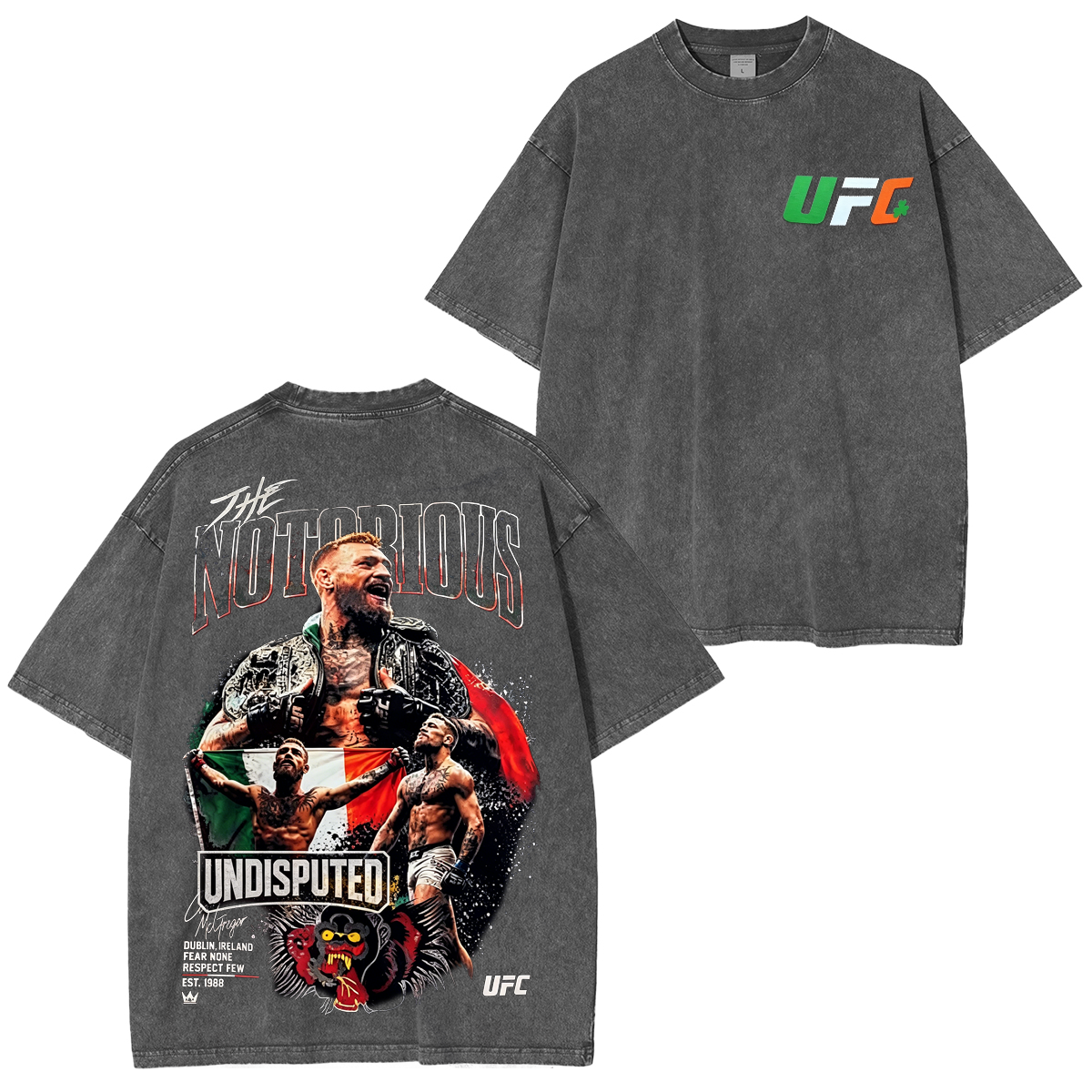 UFC Conor McGregor Washed T-shirt/Crewneck/Hoodie