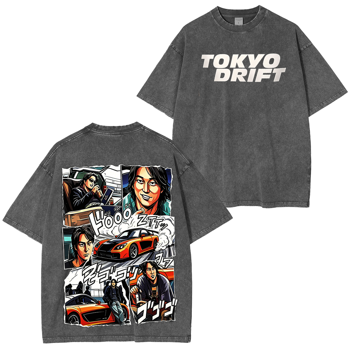 The Fast and the Furious: Tokyo Drift Washed T-shirt/Crewneck/Hoodie