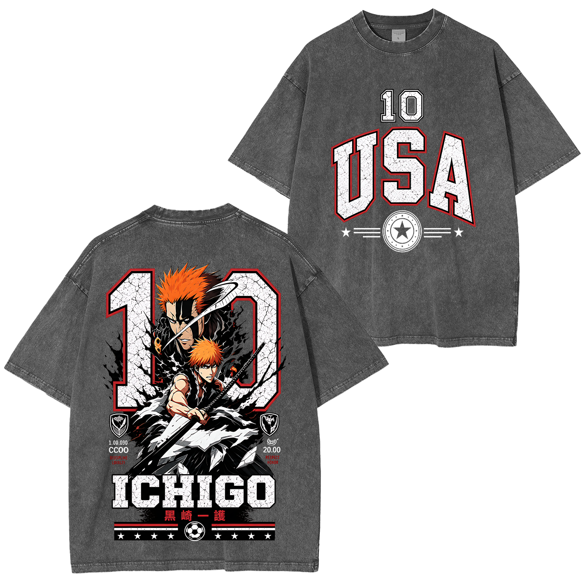 Ichigo World Cup 2026 Unisex Washed T-Shirt