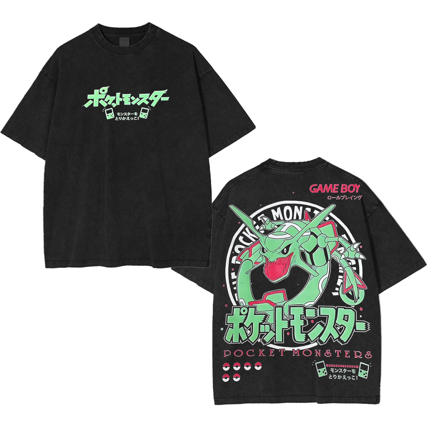 Pokemon Unisex Washed T-Shirt