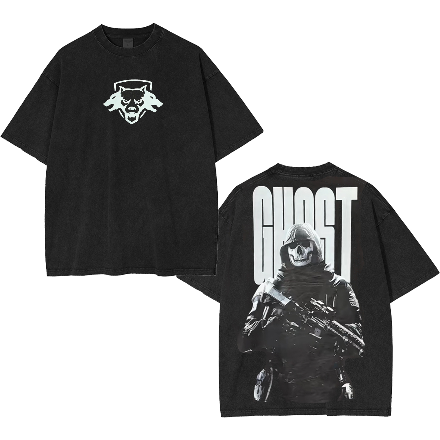 Ghost Unisex Washed T-shirt/Crewneck/Hoodie