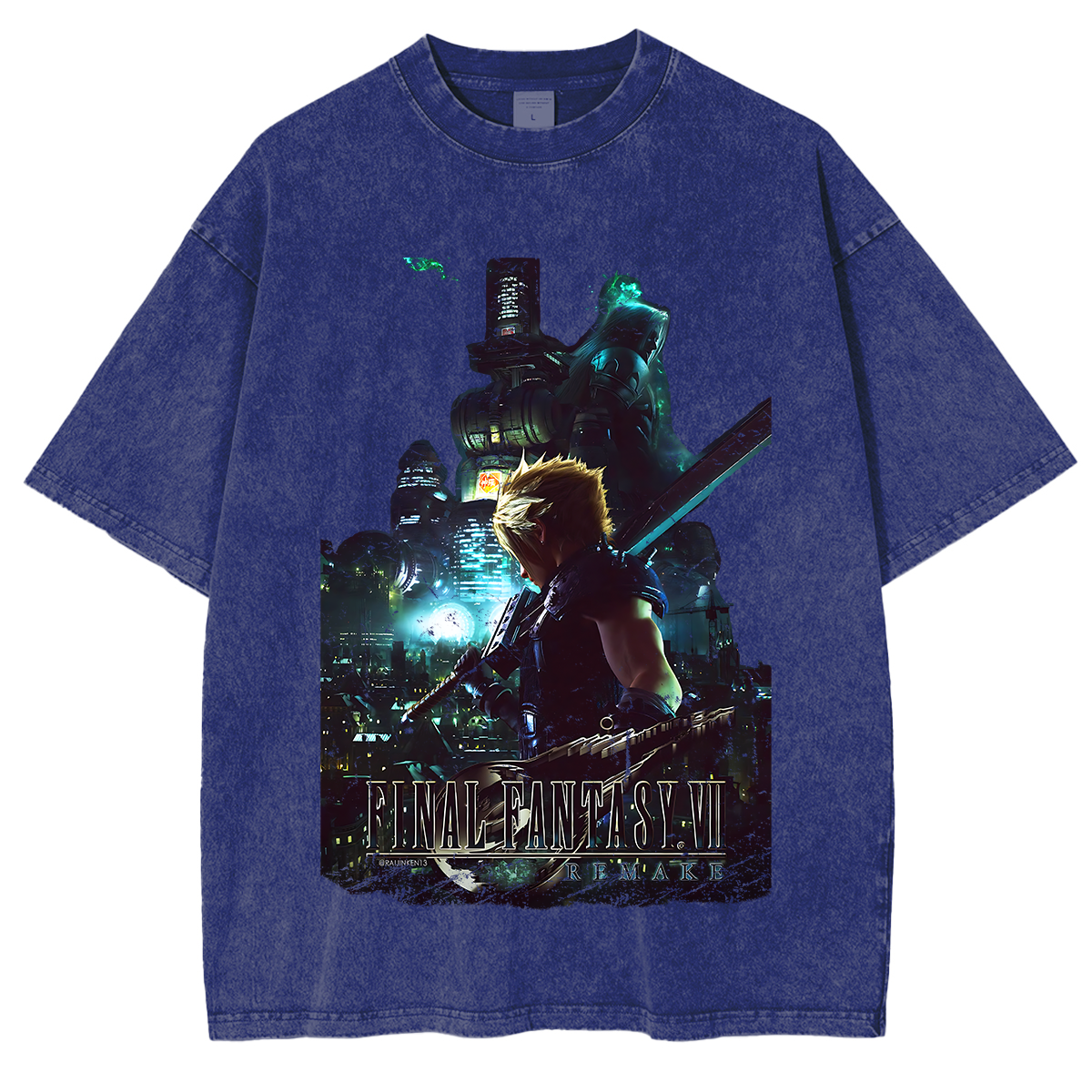 Final Fantasy Washed T-shirt/Crewneck/Hoodie