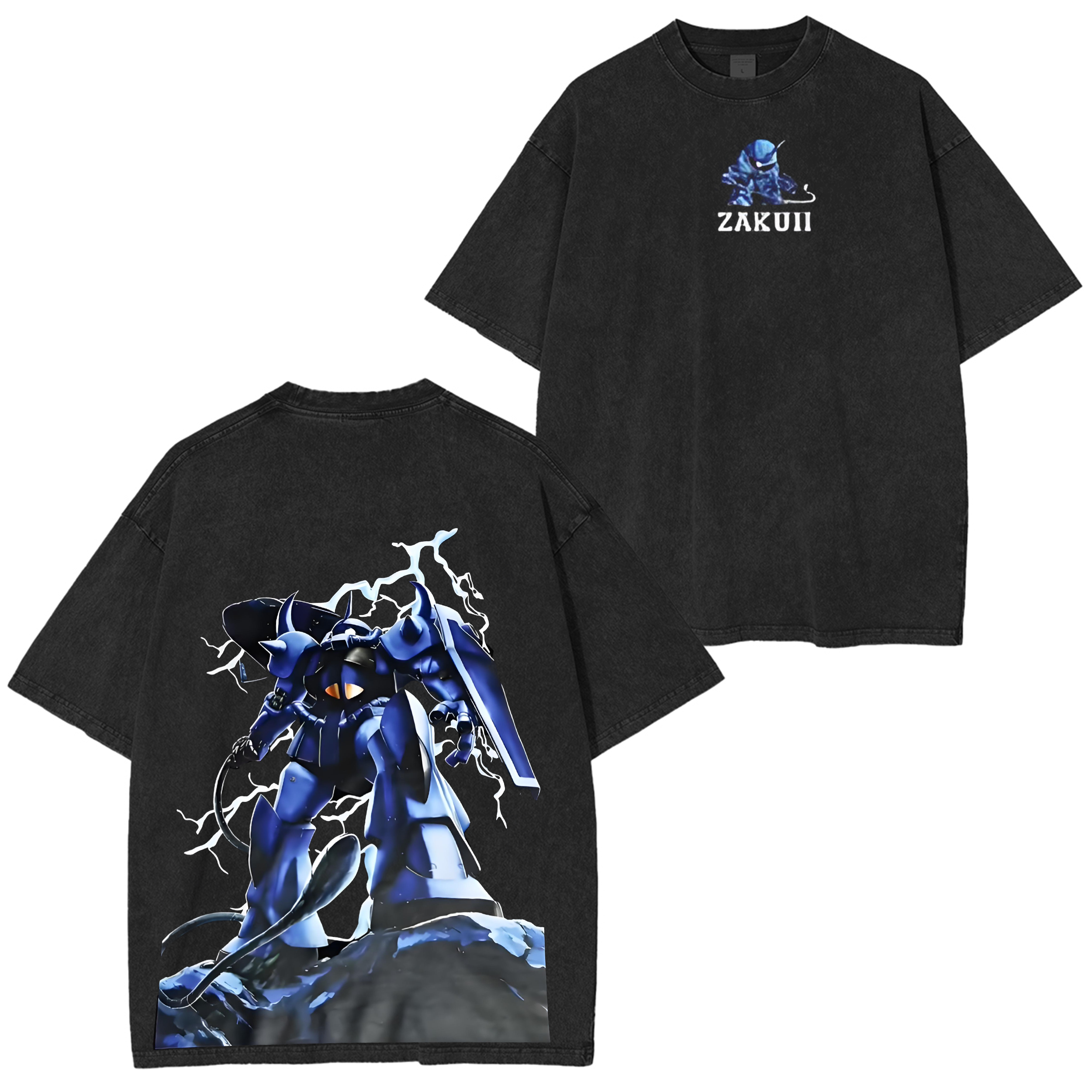Mobile Suit Gundam Vintage Unisex Washed T-Shirt