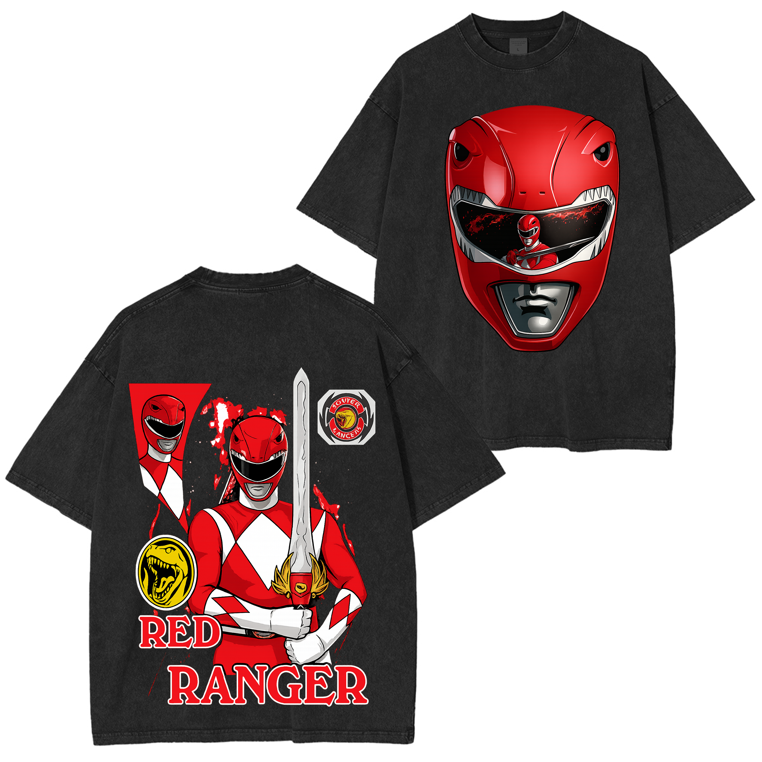 All+Every Power Rangers T-Shirt Bambino – Logo Classico Mighty Morphin - 2