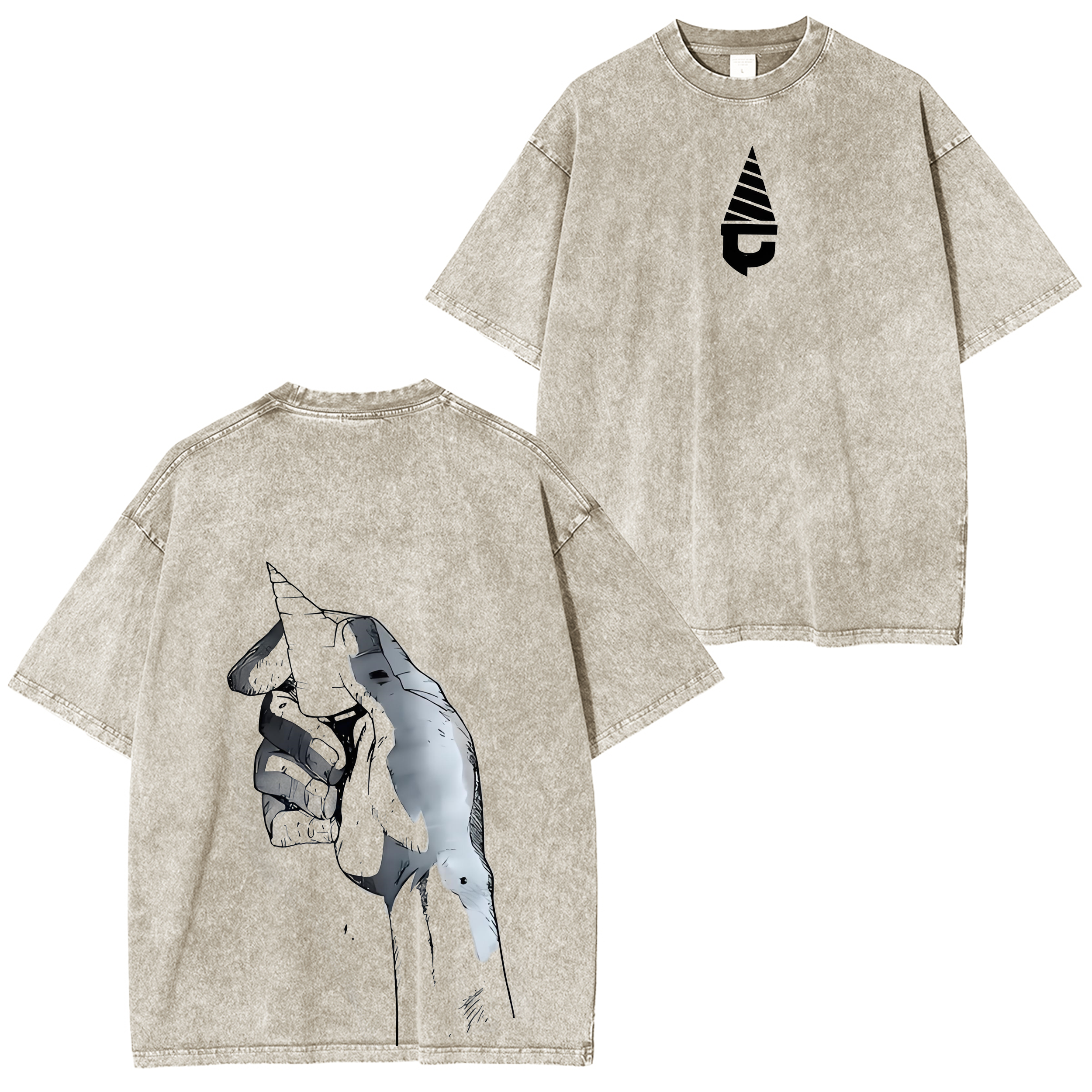 Gurren LagannVintage Unisex Washed T-Shirt