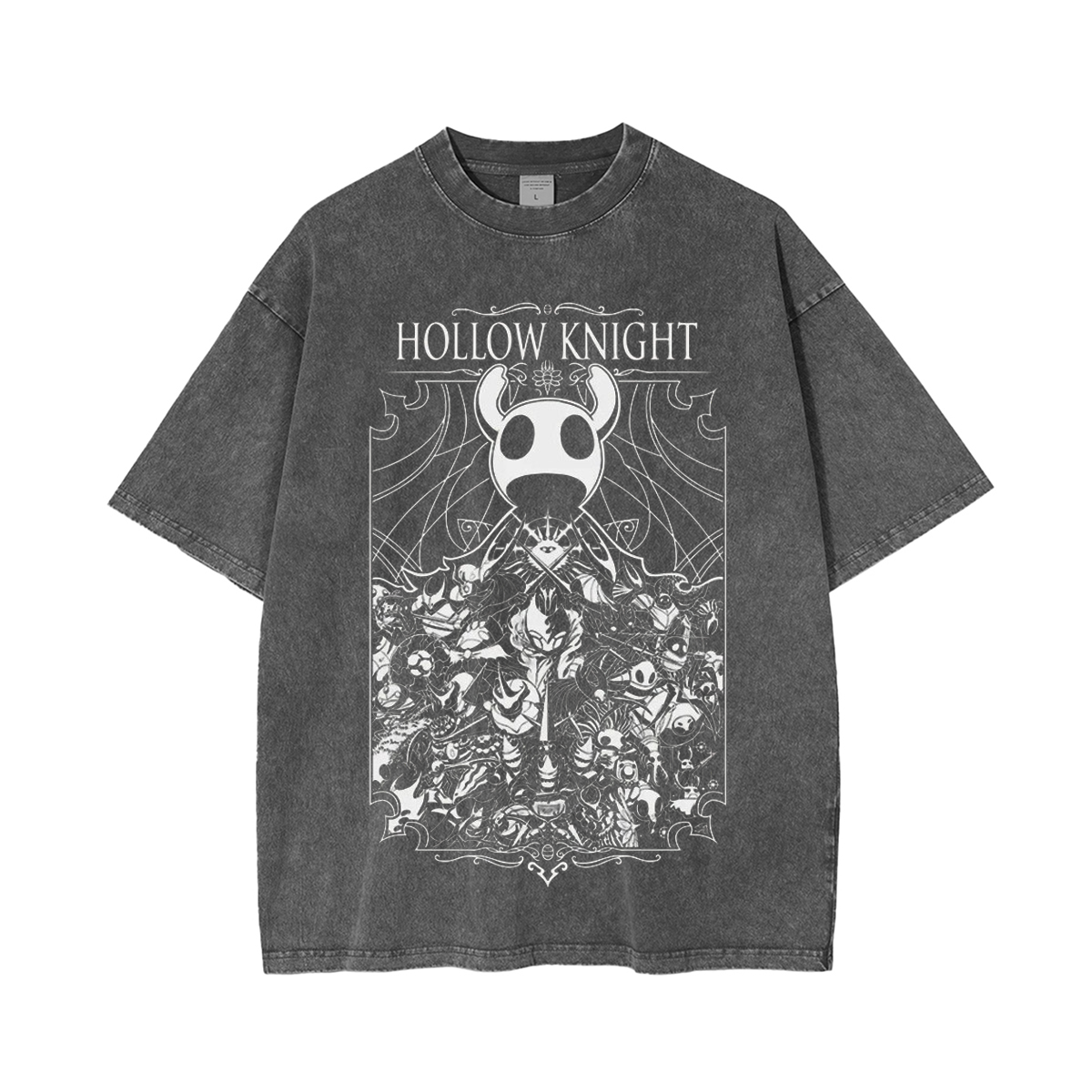 Hollow Knight Game Unisex Washed T-Shirt