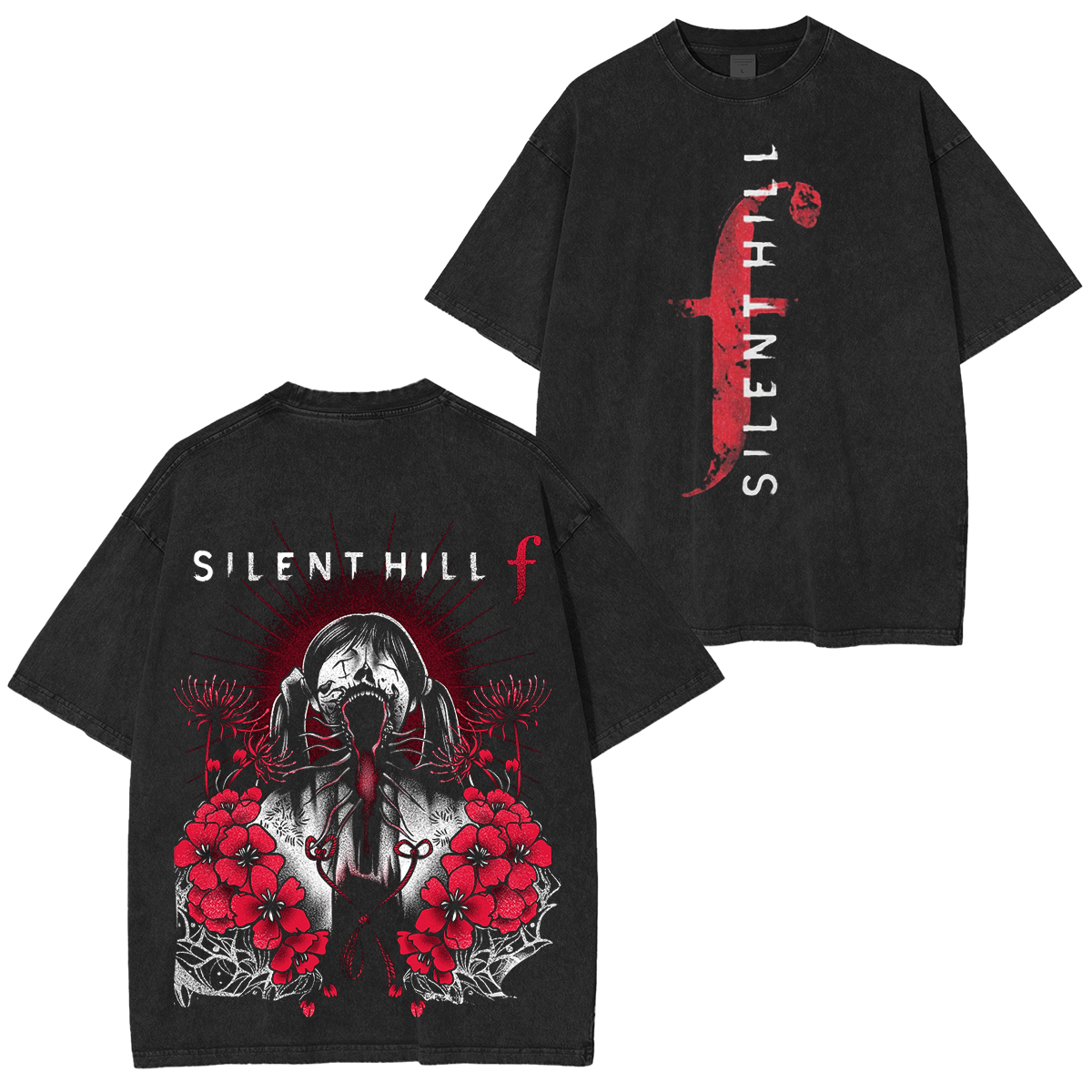 Silent Hill fVintage Washed Unisex T-Shirt