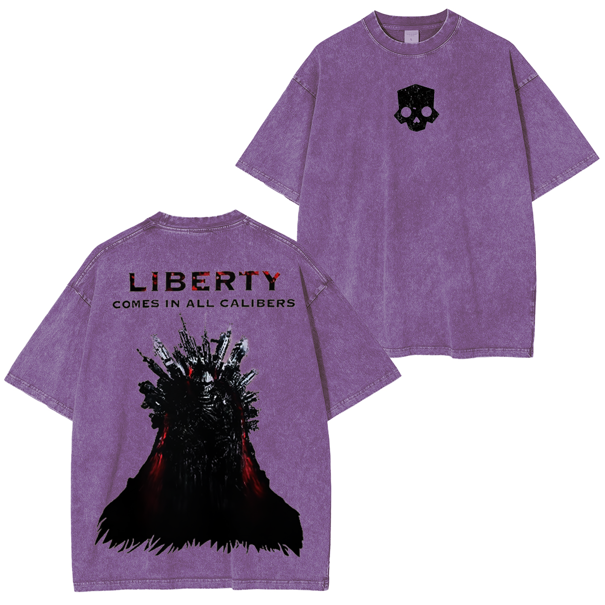 Helldivers2 Vintage Washed Unisex T-Shirt