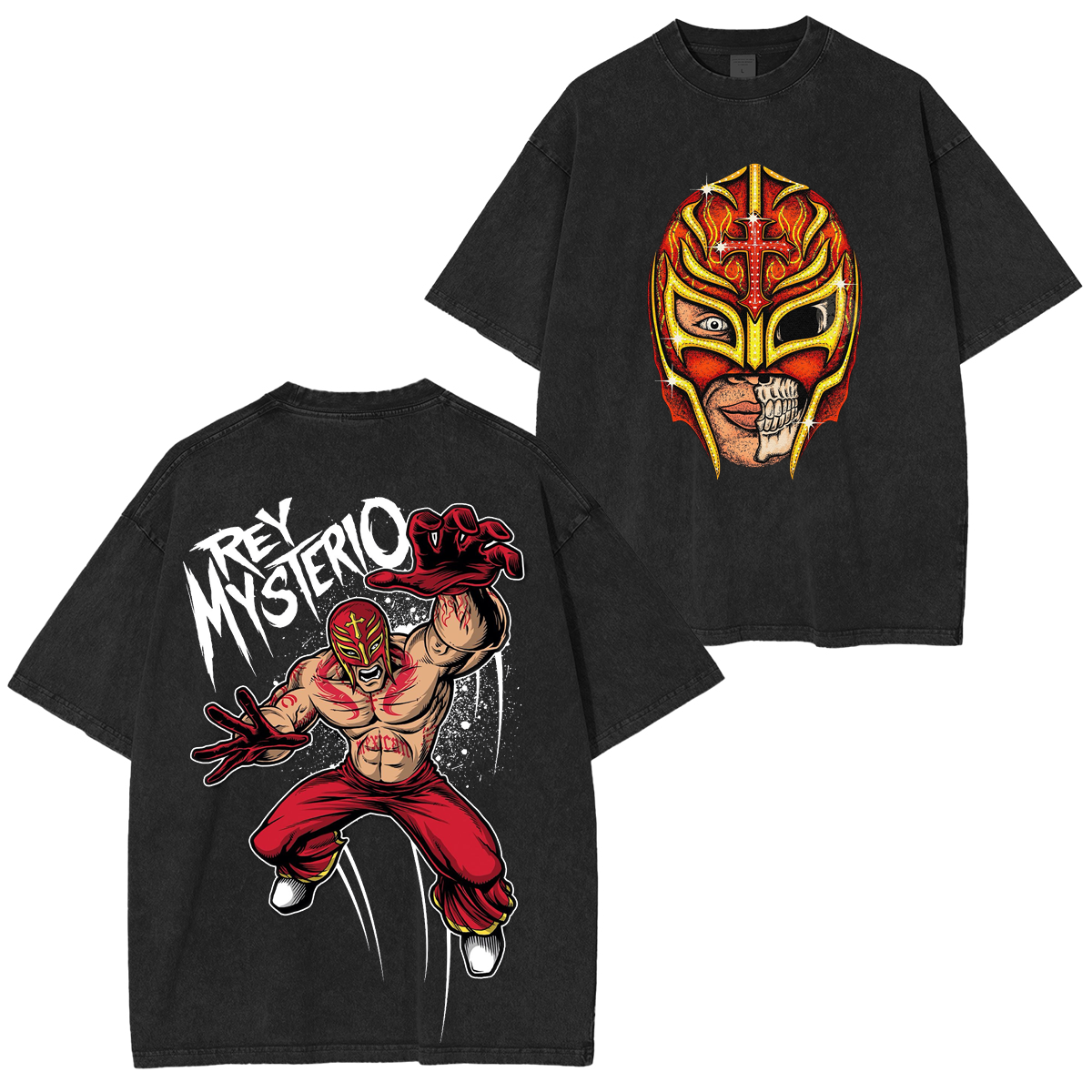 Rey Mysterio Vintage Washed Unisex T-Shirt