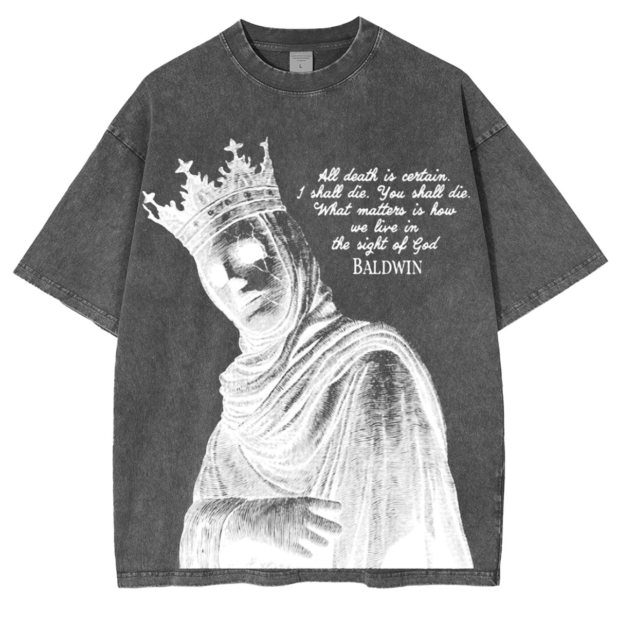Baldwin Crusader Vintage Washed Unisex T-Shirt