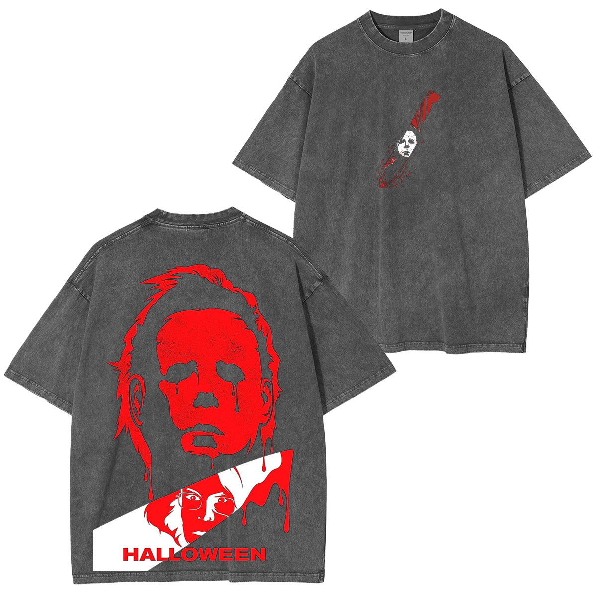Michael Myers Vintage Washed Unisex T-Shirt