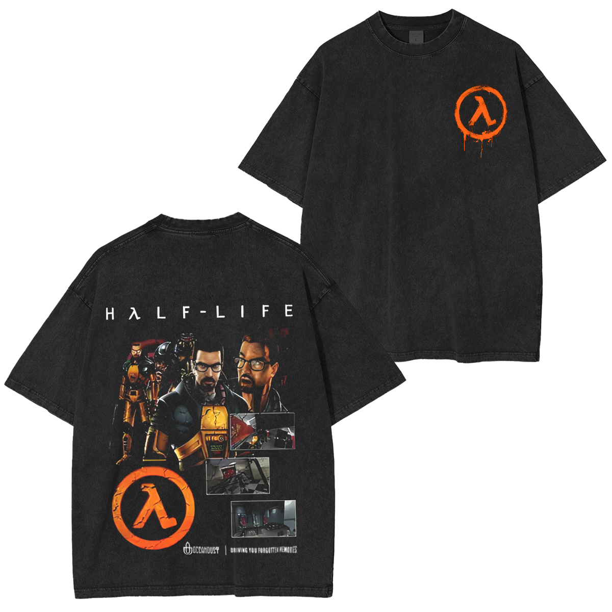Halflife2 Vintage Washed Unisex T-Shirt