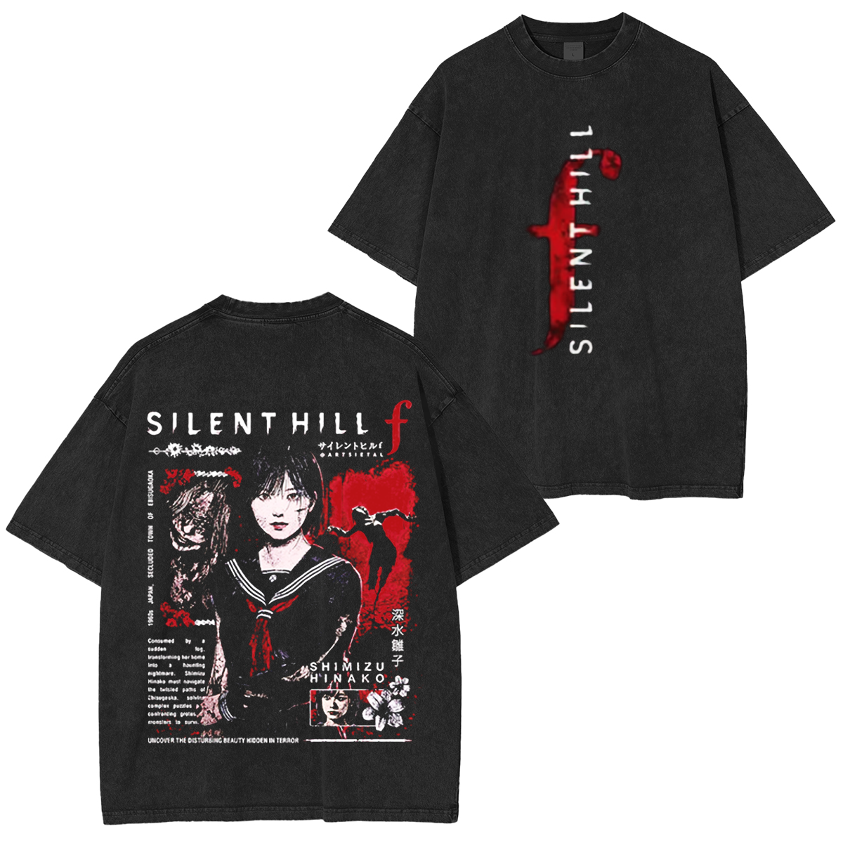 Silent Hill f Vintage Washed T-shirt/Crewneck/Hoodie