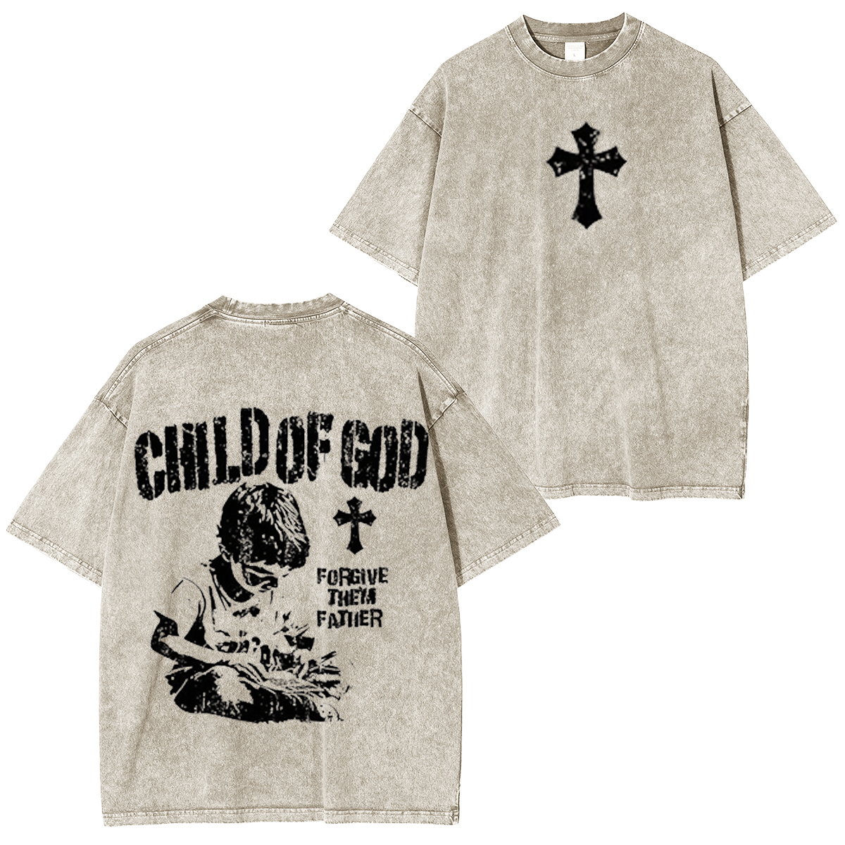 Sopula Child Of God Fun Kids Vintage Washed T-shirt/Crewneck/Hoodie