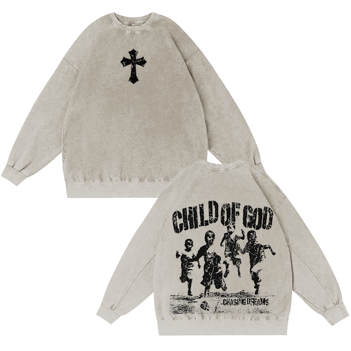 Child of God Vintage Washed T-shirt/Crewneck/Hoodie