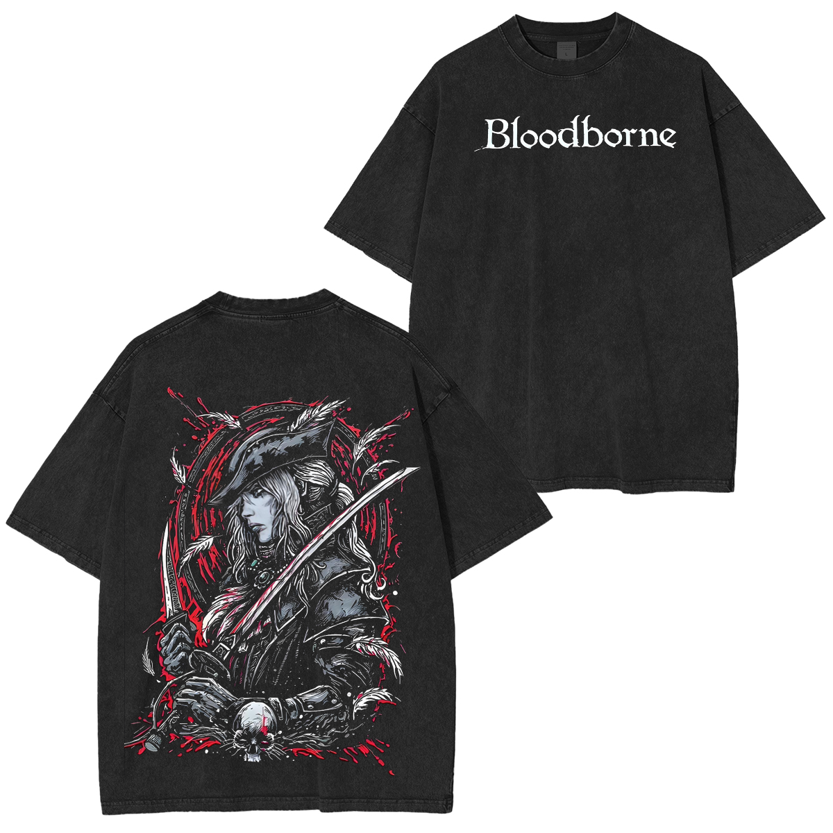 Bloodborne Vintage Washed T-shirt/Crewneck/Hoodie