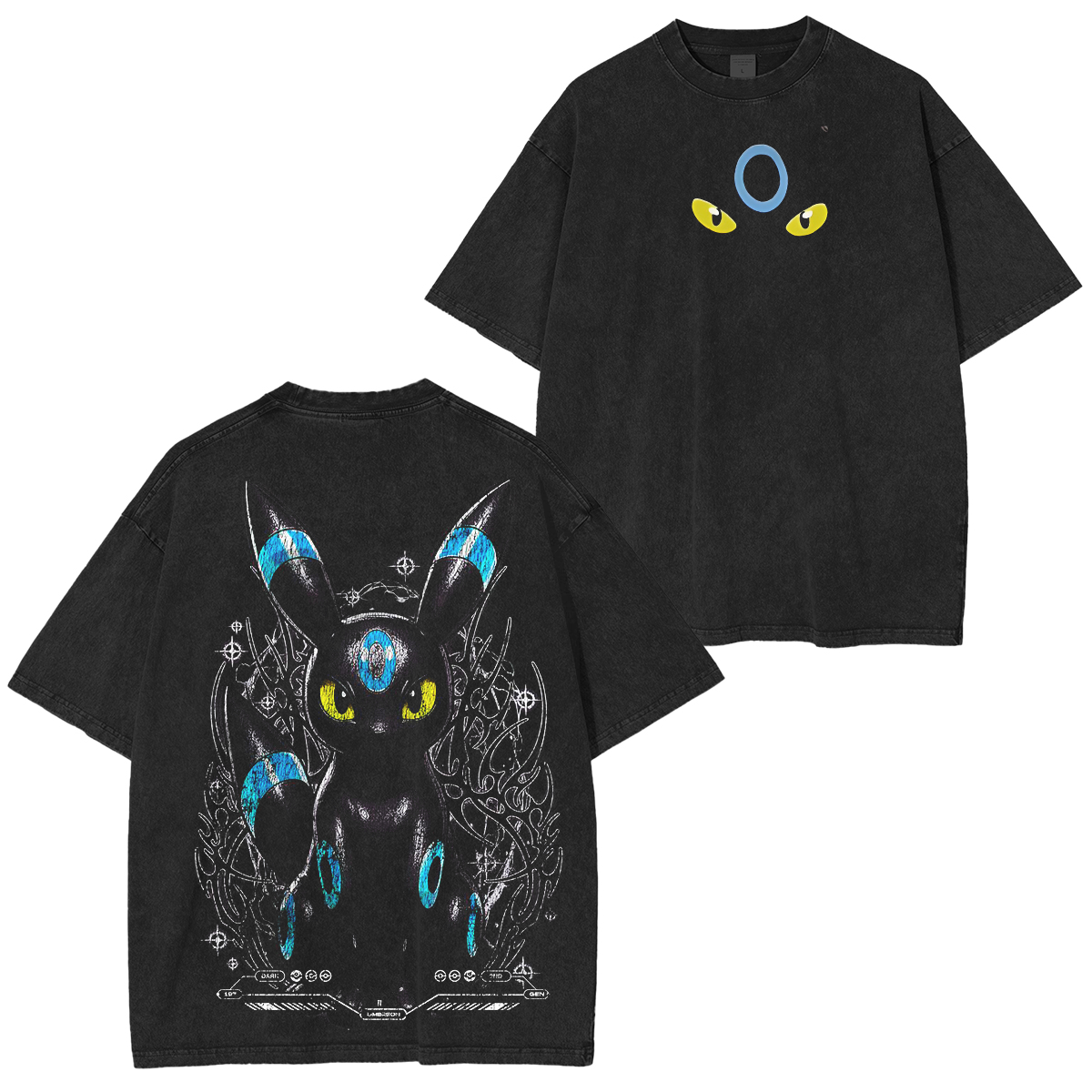 Moon Eevee Pokémon Vintage Washed T-shirt/Crewneck/Hoodie