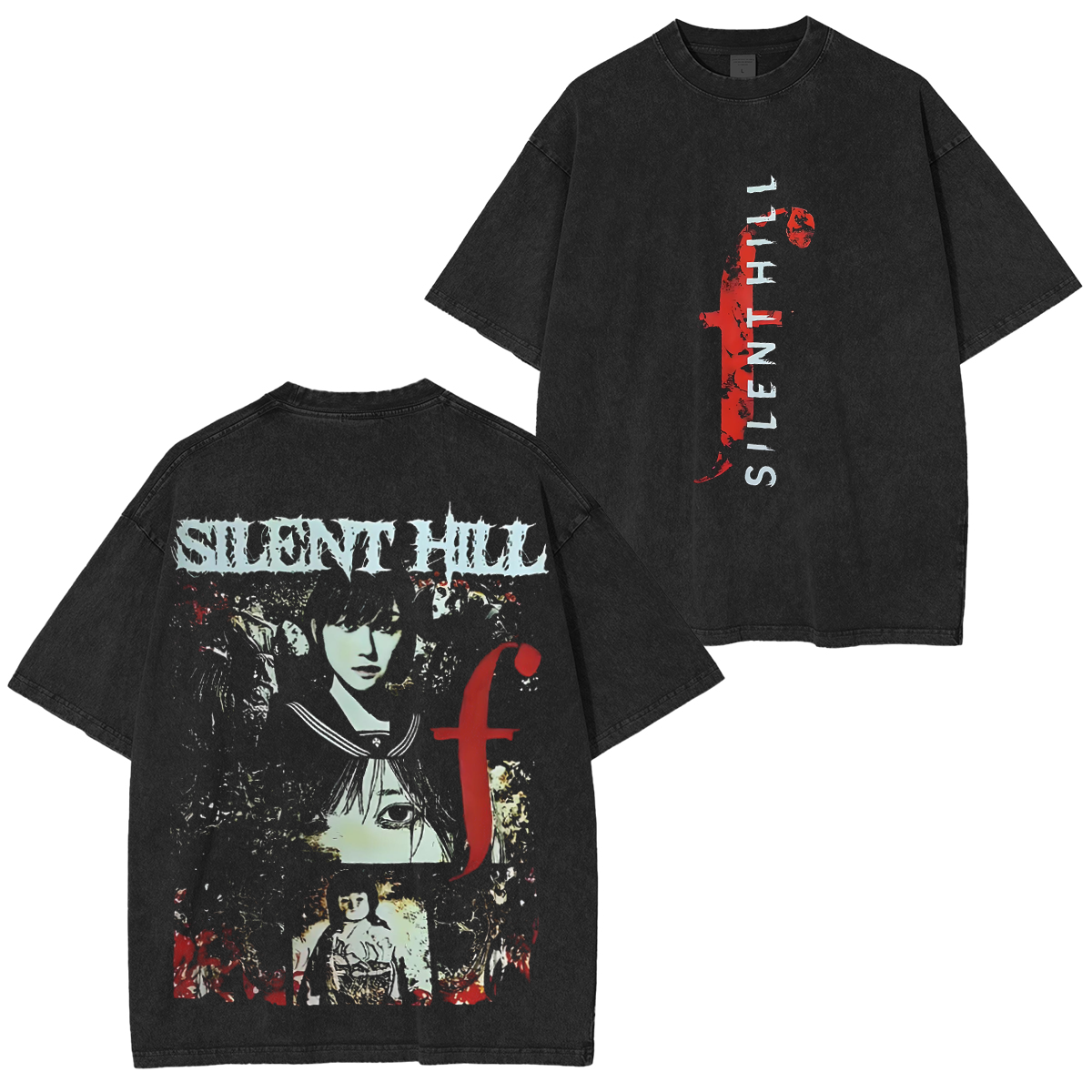Silent Hill F Vintage Washed T-shirt/Crewneck/Hoodie