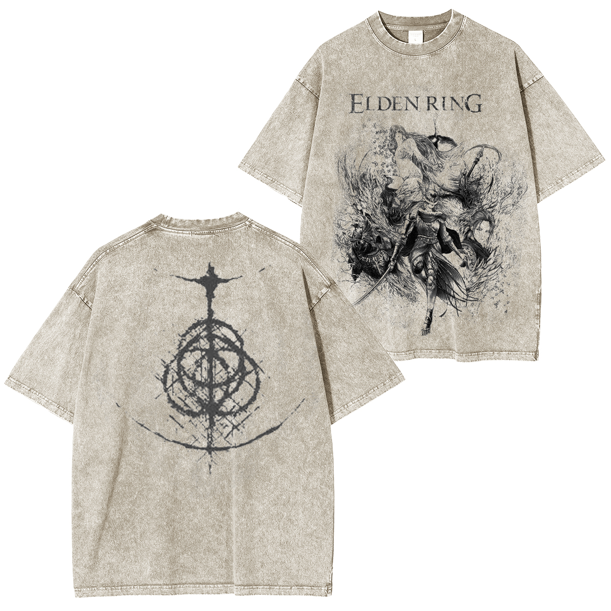 Elden Ring Vintage Washed T-shirt/Crewneck/Hoodie