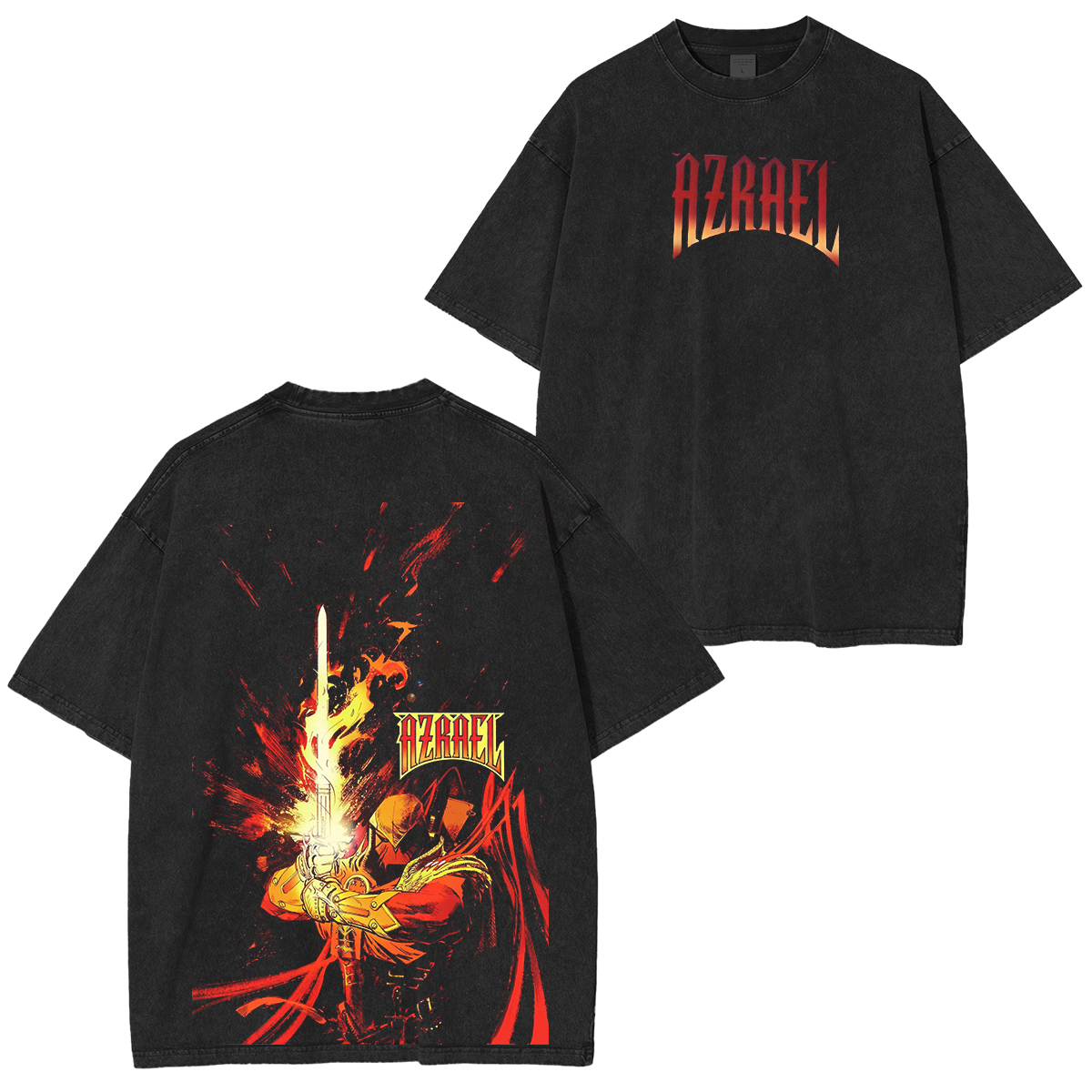 Azrael Avenging Angel Vintage Washed T-shirt/Crewneck/Hoodie