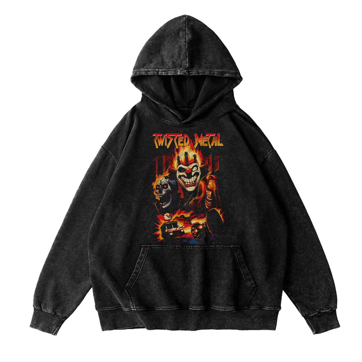 Twisted Metal Washed T-shirt/Crewneck/Hoodie