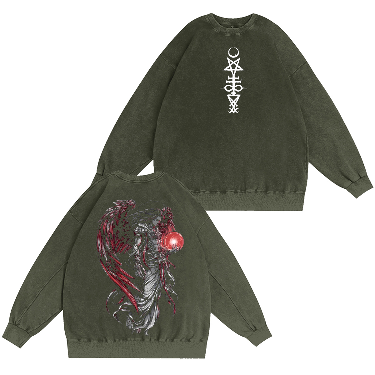 Fallen Angel Washed T-shirt/Crewneck/Hoodie