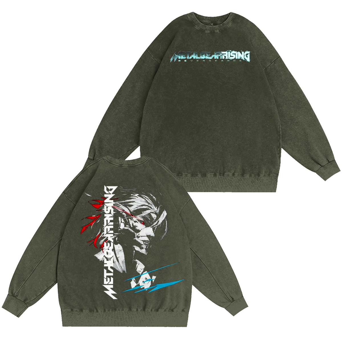 Metal Gear Rising: Revengeance Washed T-shirt/Crewneck/Hoodie