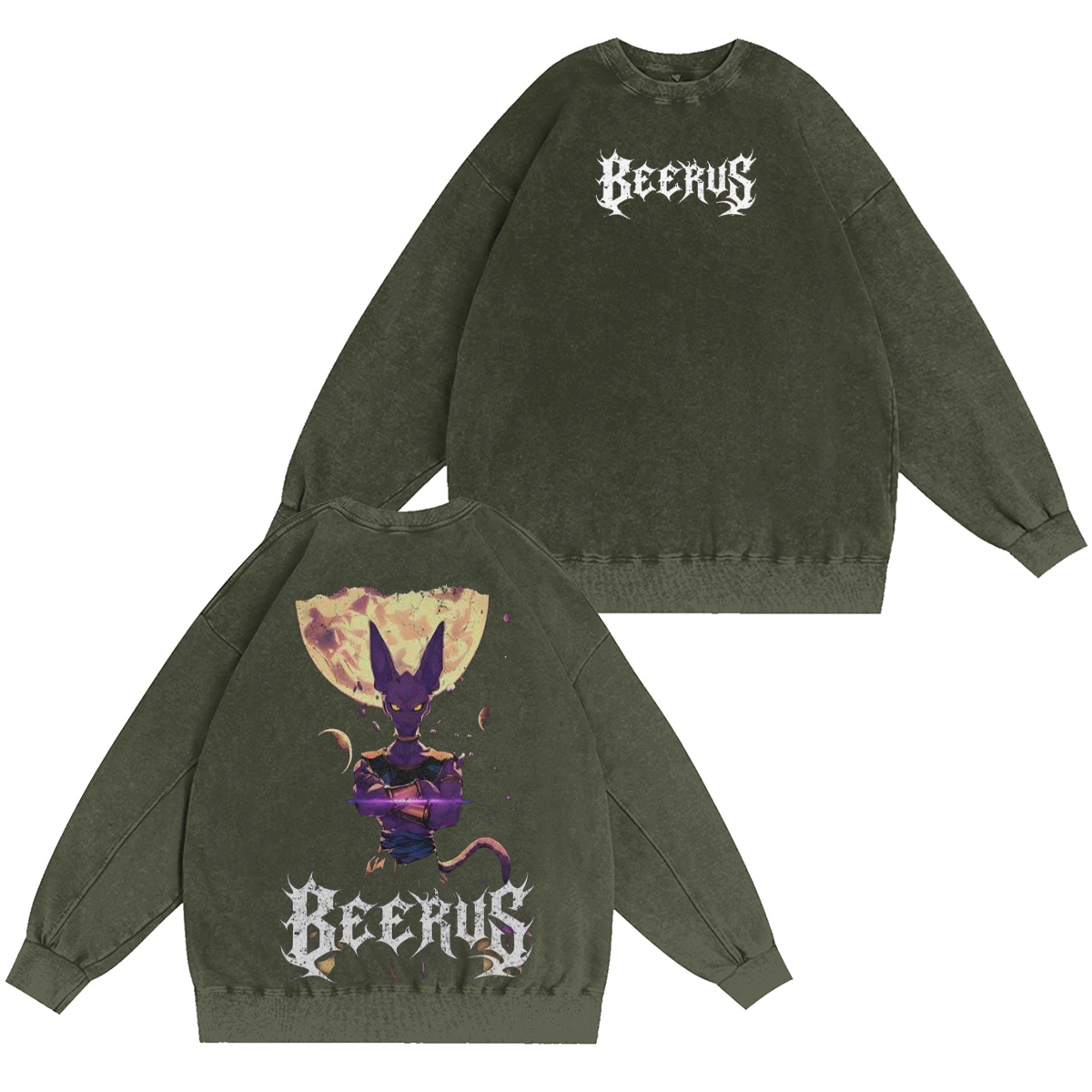 BEERUS Washed T-shirt/Crewneck/Hoodie