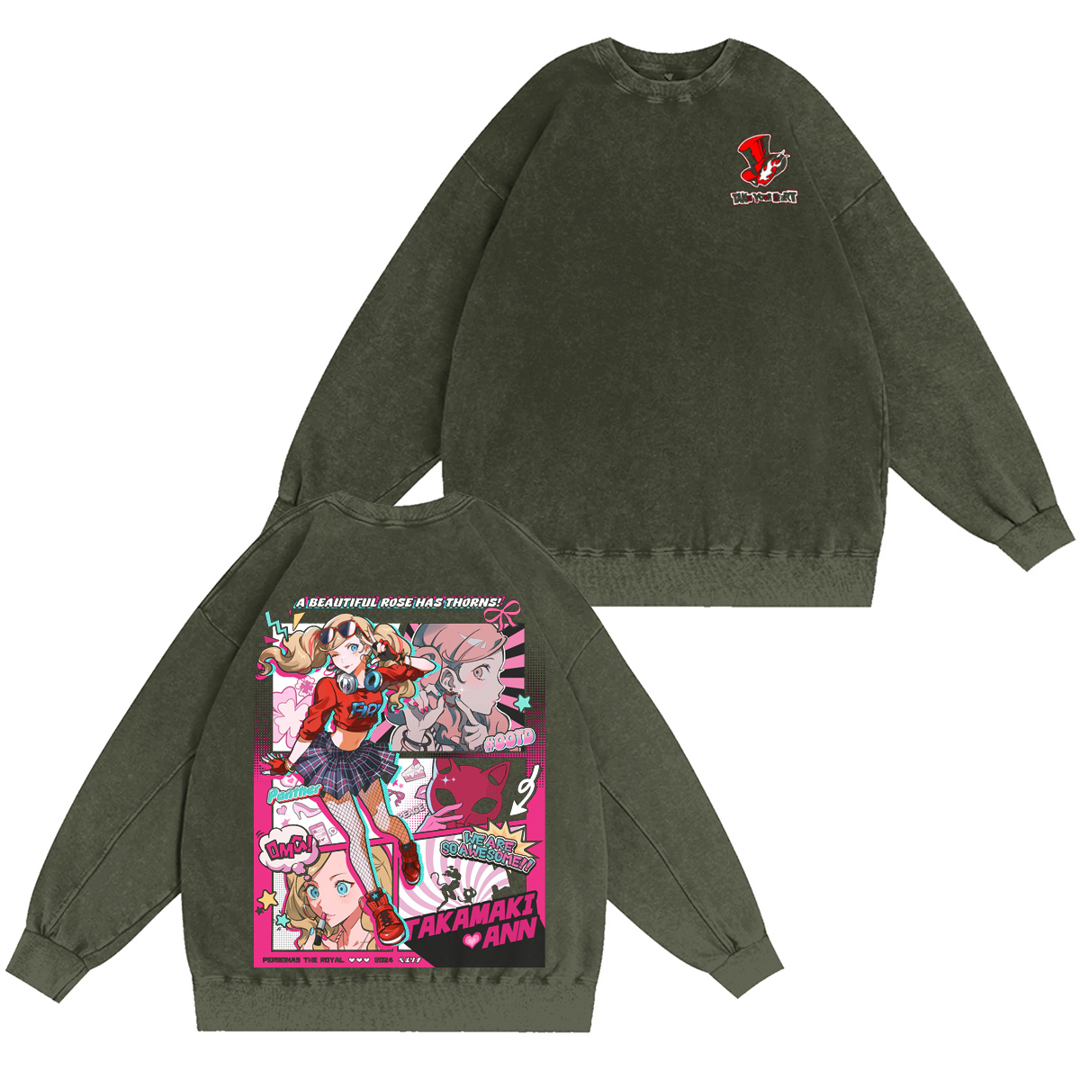 Persona 5 Royal Washed T-shirt/Crewneck/Hoodie