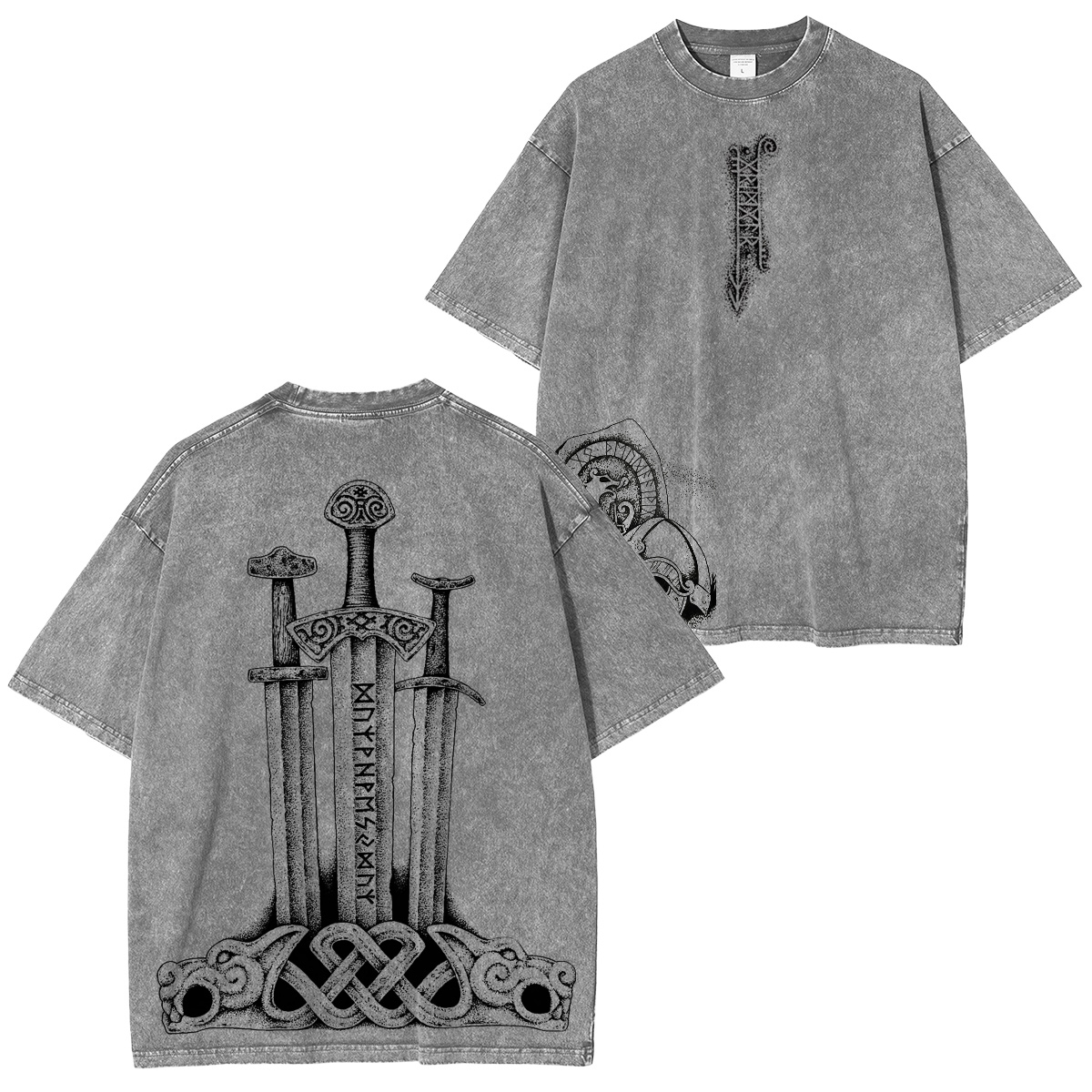 Summon ancient Viking energy Washed T-shirt/Crewneck/Hoodie