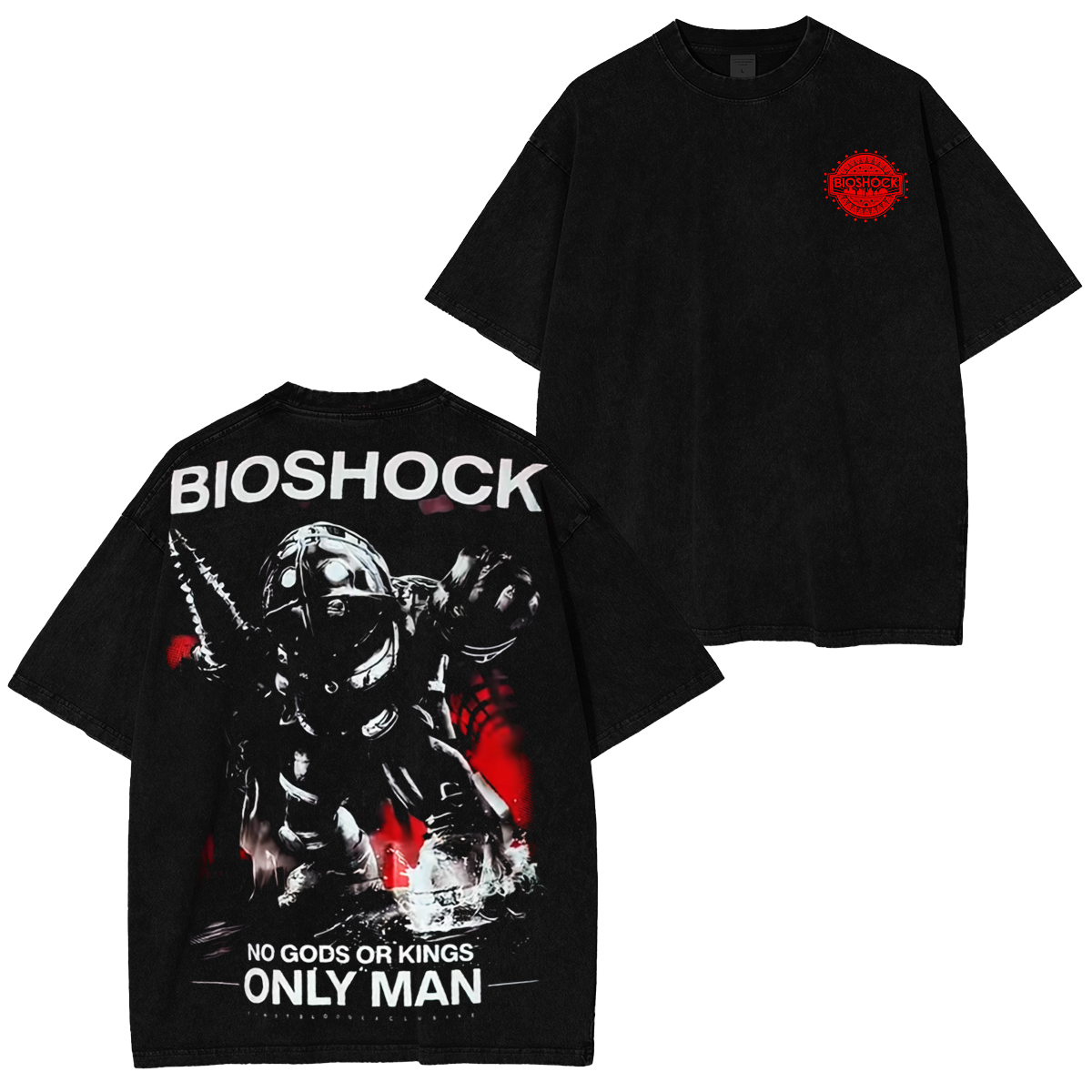BioShock Washed T-shirt/Crewneck/Hoodie