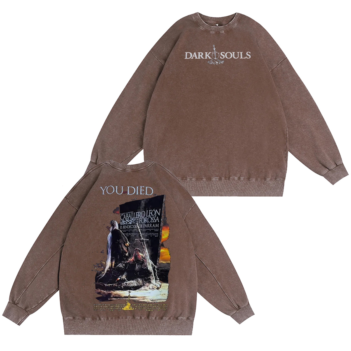 Dark Souls Vintages Washed T-shirt/Crewneck/Hoodie