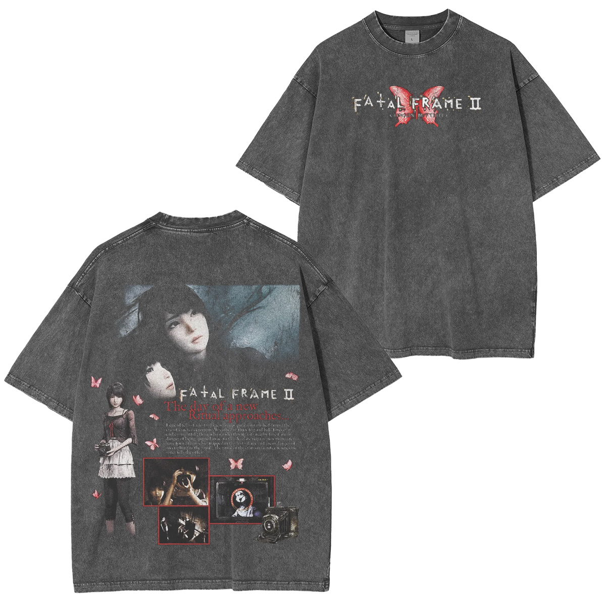 Fatal Frame II Vintages Washed T-shirt/Crewneck/Hoodie