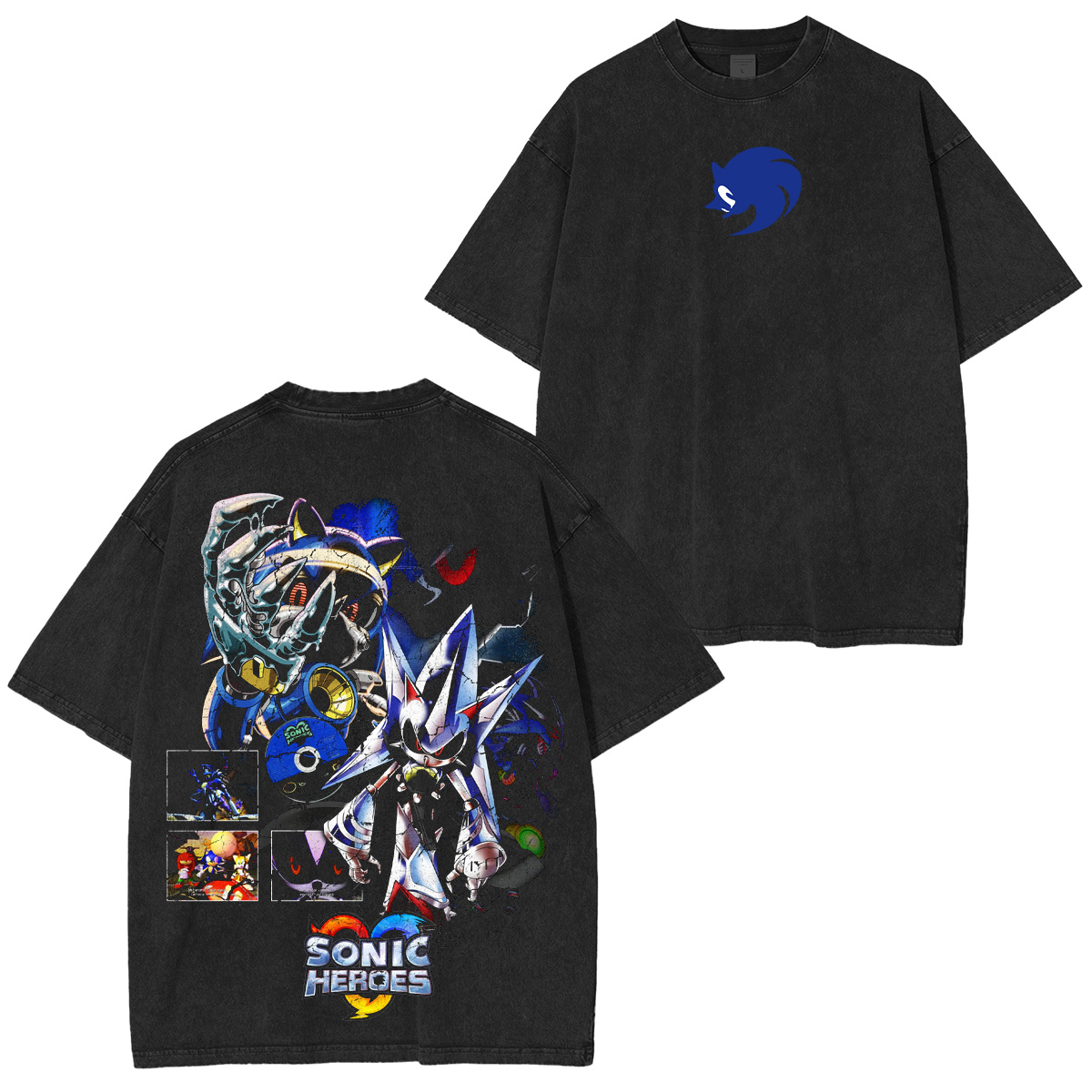 Sonic Heroes Vintage Washed T-shirt/Crewneck/Hoodie