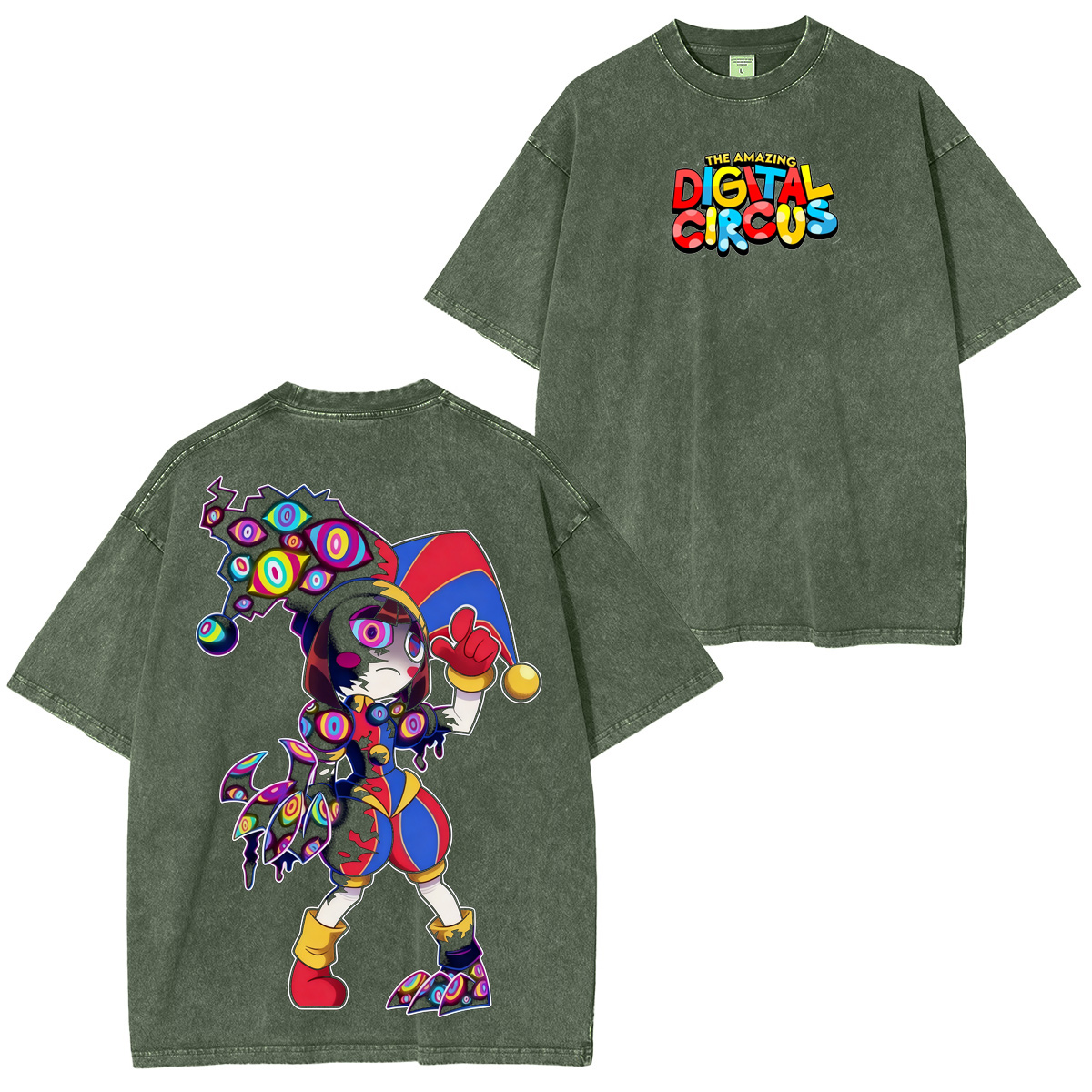 The Amazing Digital Circus Vintage Washed T-shirt/Crewneck/Hoodie