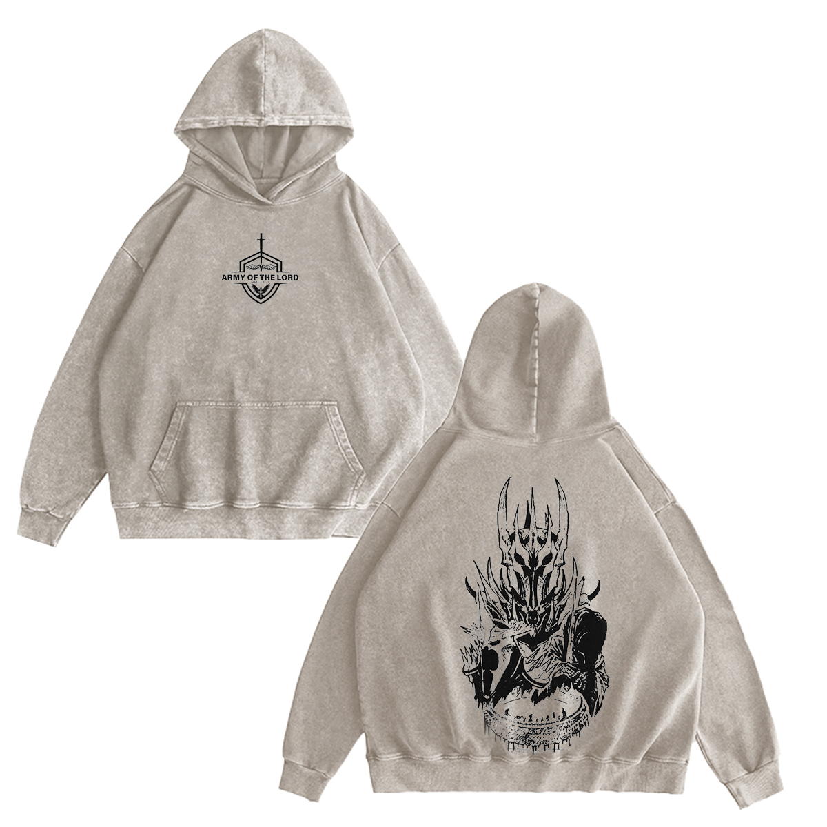 Dark King Washed T-shirt/Crewneck/Hoodie
