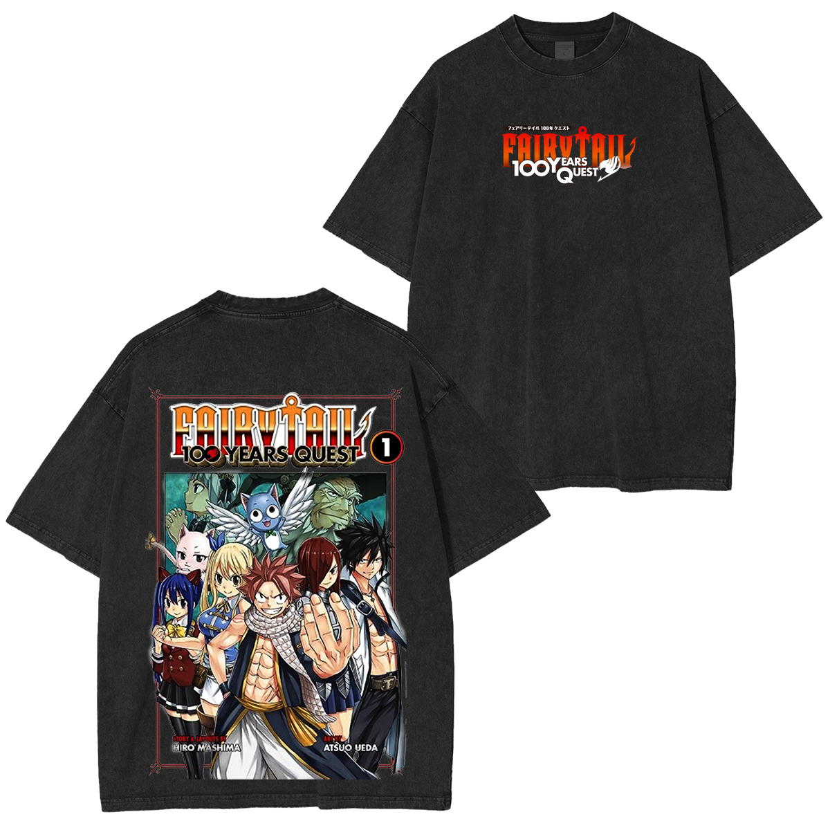 Fairy Tail: 100 Years Quest Unisex Washed T-shirt/Crewneck/Hoodie
