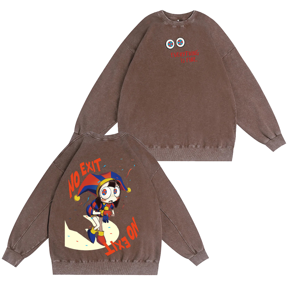 The Amazing Digital Circus Vintage Washed T-shirt/Crewneck/Hoodie