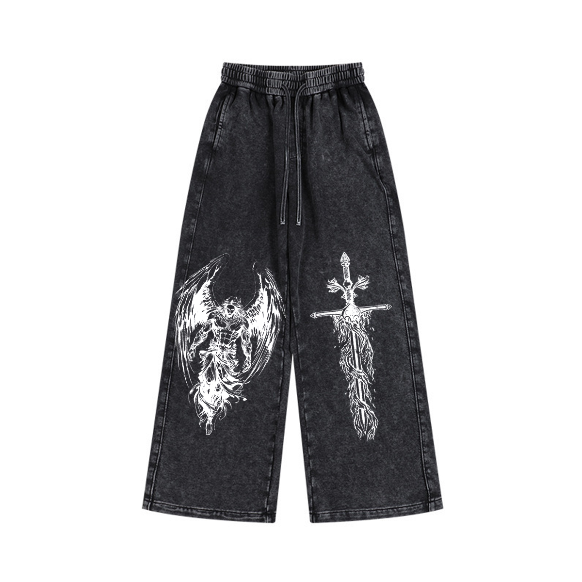 Archangelmichael Jesus War Vintage Washed Shorts/Pants