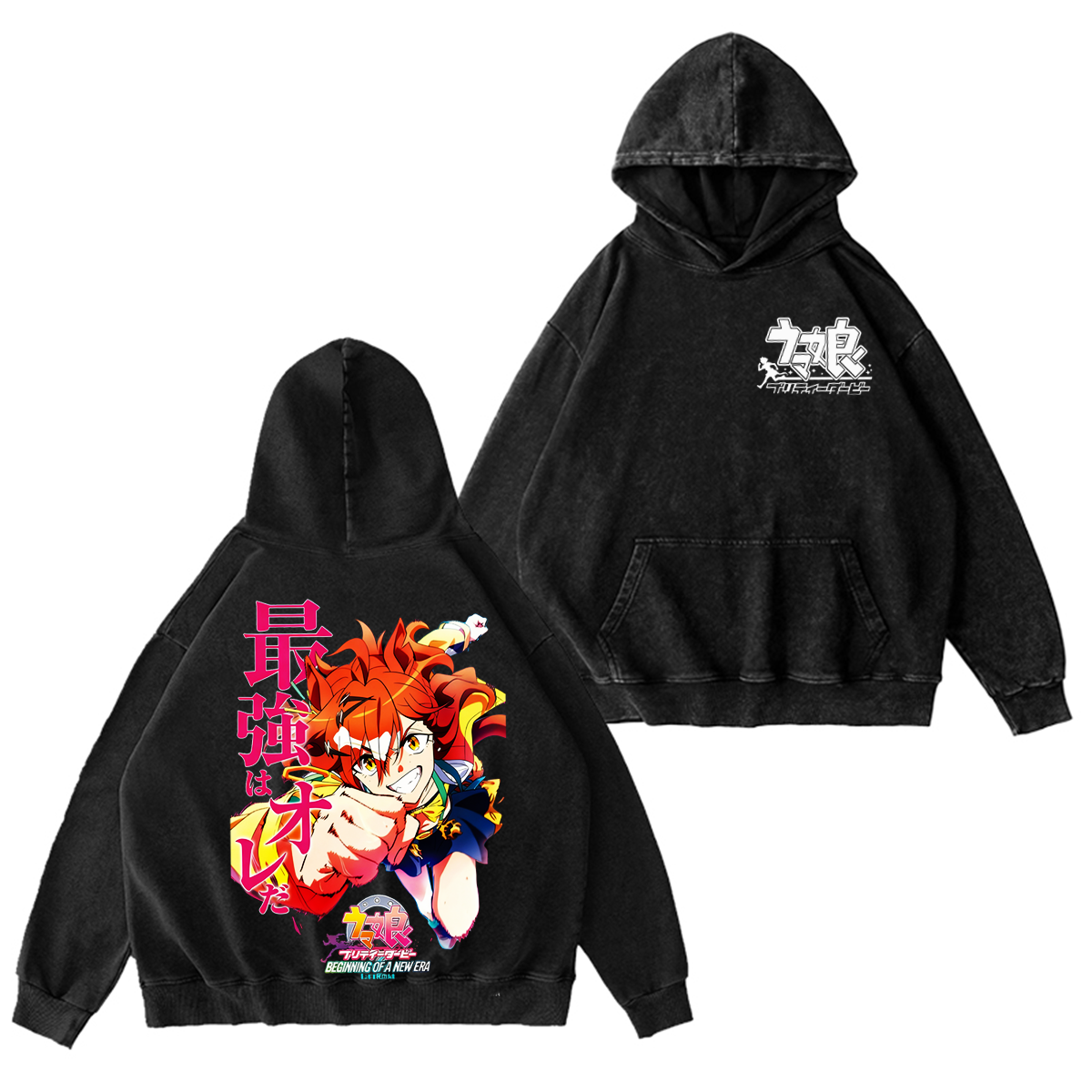 Umamusume Pretty Derby Vintage Washed T-shirt/Crewneck/Hoodie