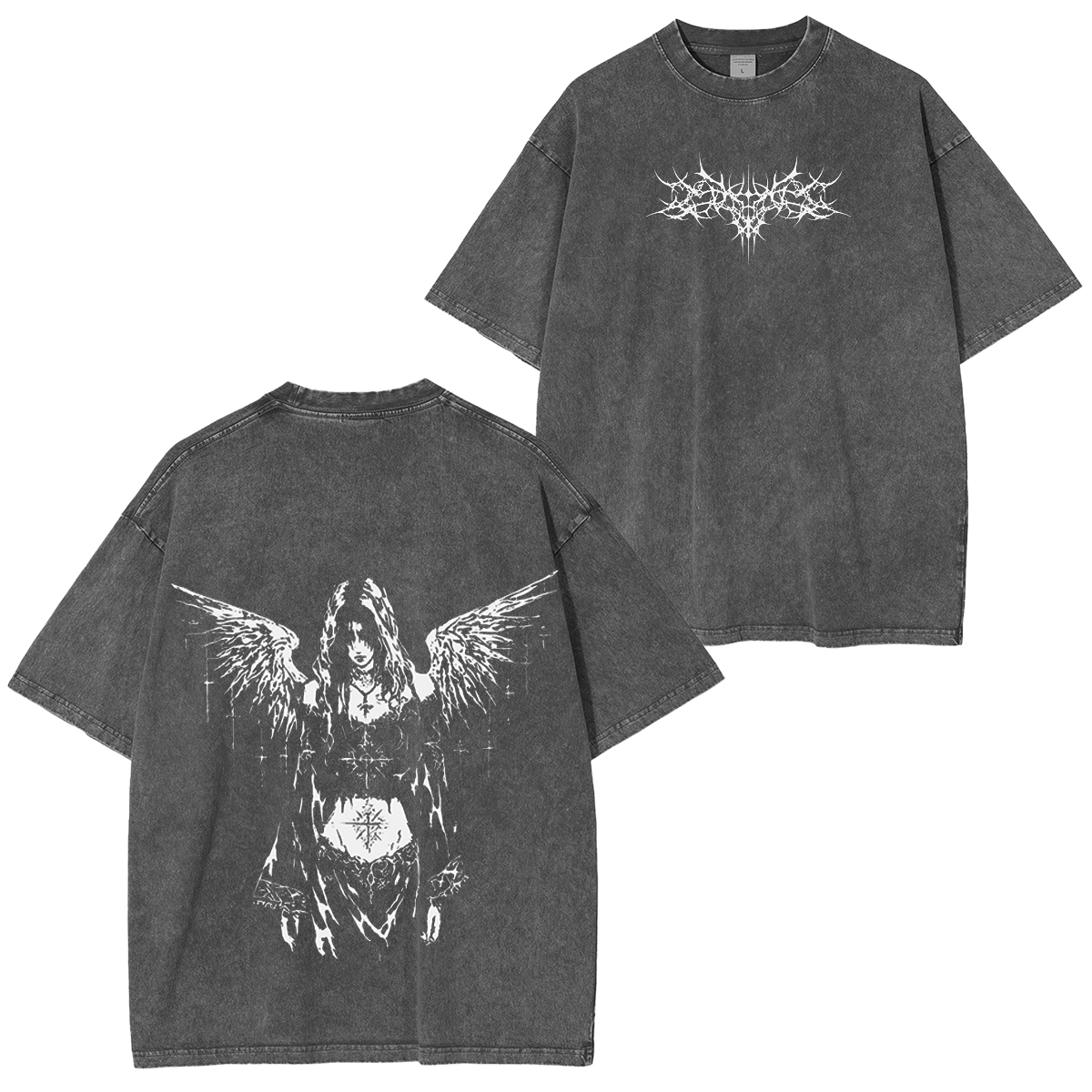 Angel Wings Vintage Washed T-shirt/Crewneck/Hoodie