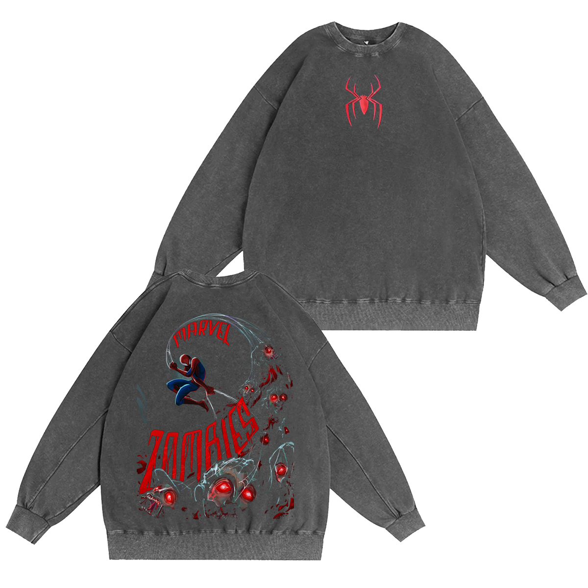 Spider-Man Washed T-shirt/Crewneck/Hoodie