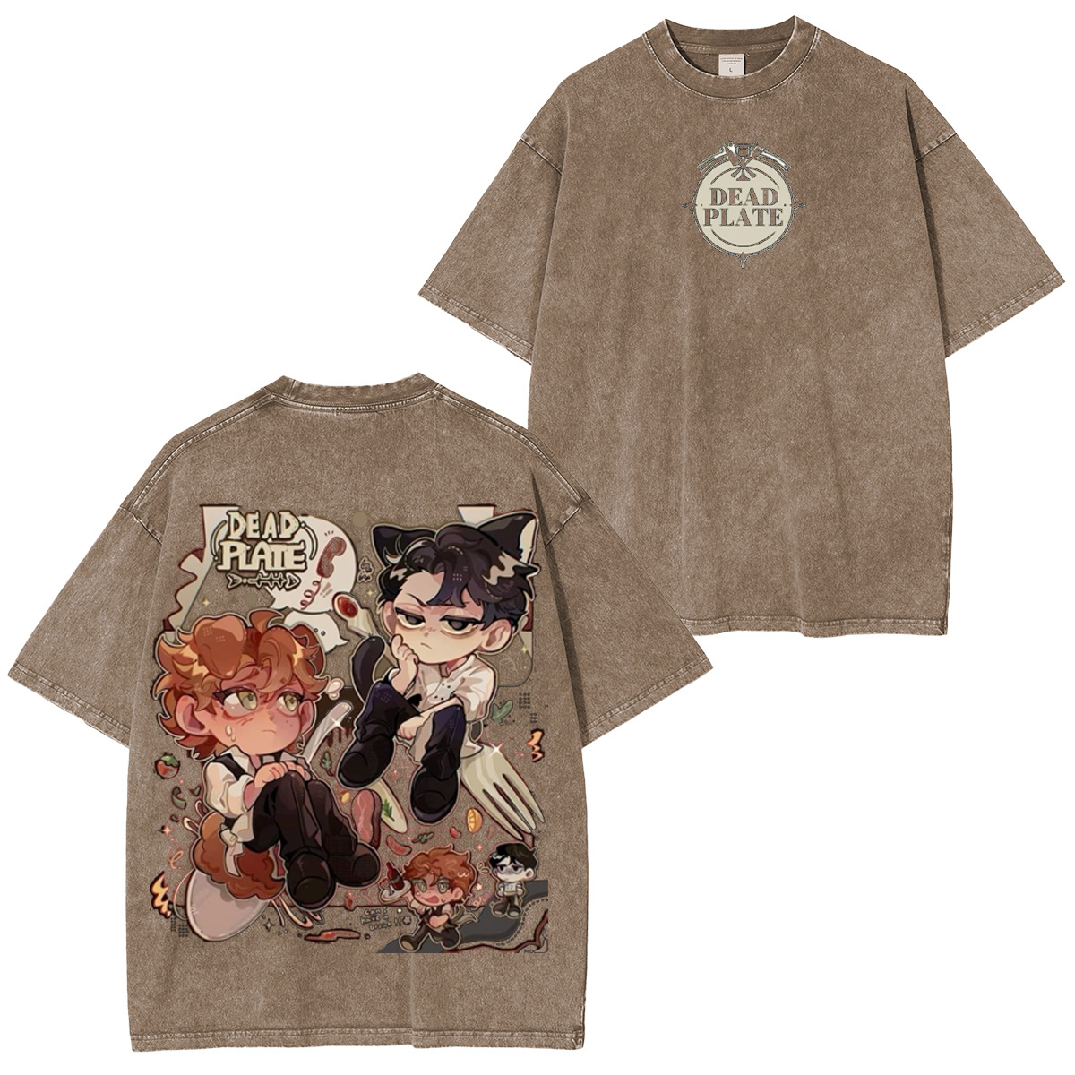 Dead Plate Vintage Washed T-shirt/Crewneck/Hoodie