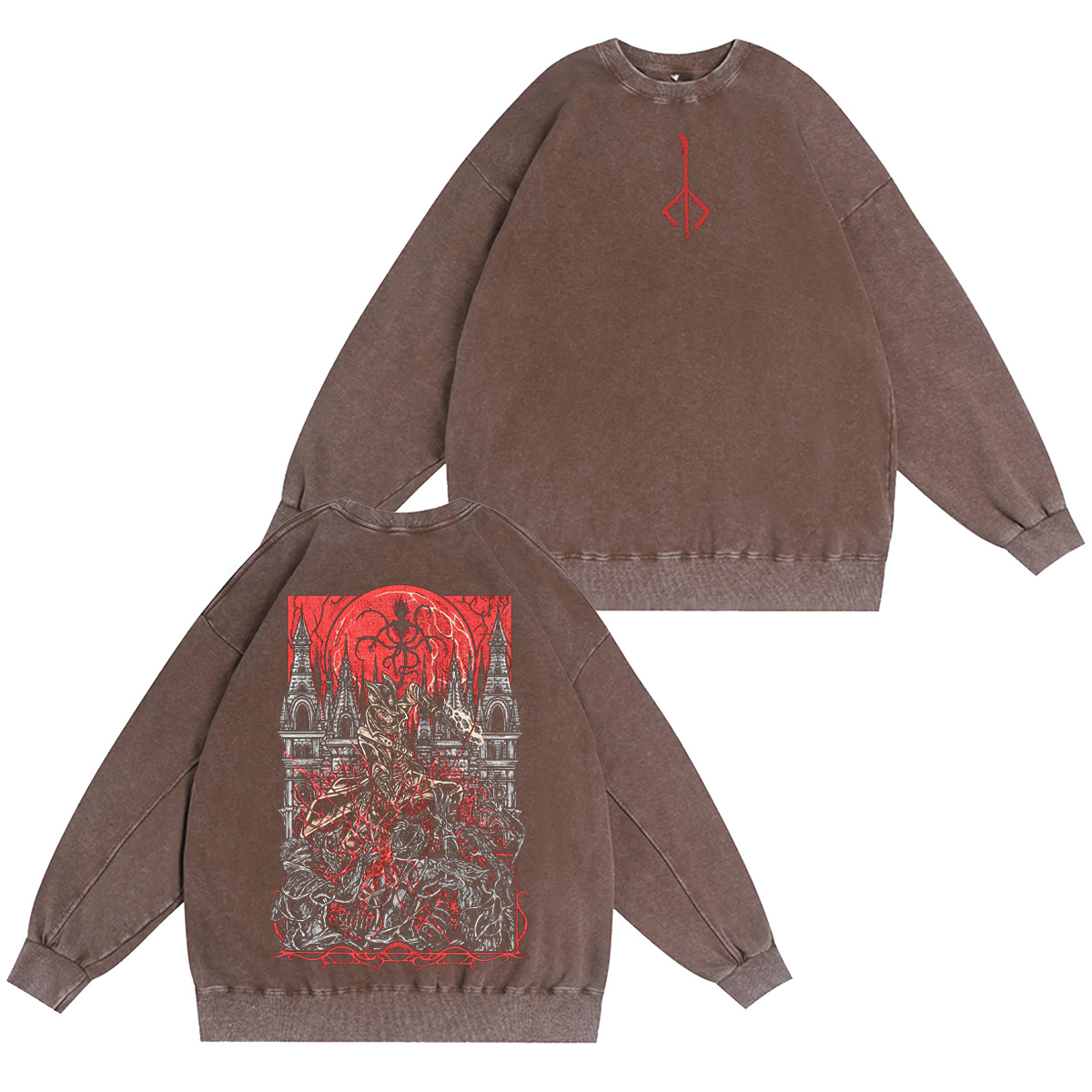 Bloodborne Vintage Washed T-shirt/Crewneck/Hoodie
