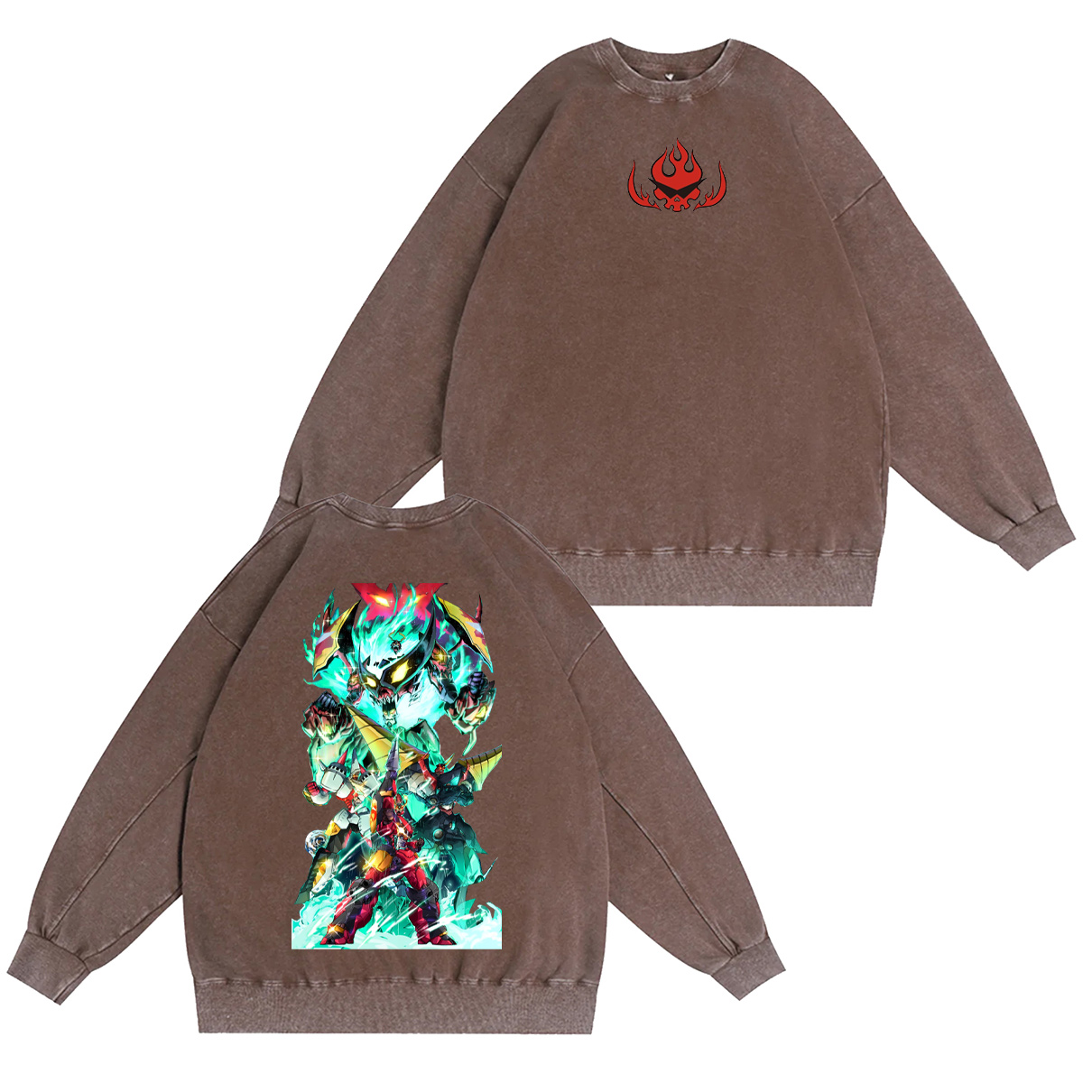 Tengen Toppa Gurren Lagann Washed T-shirt/Crewneck/Hoodie