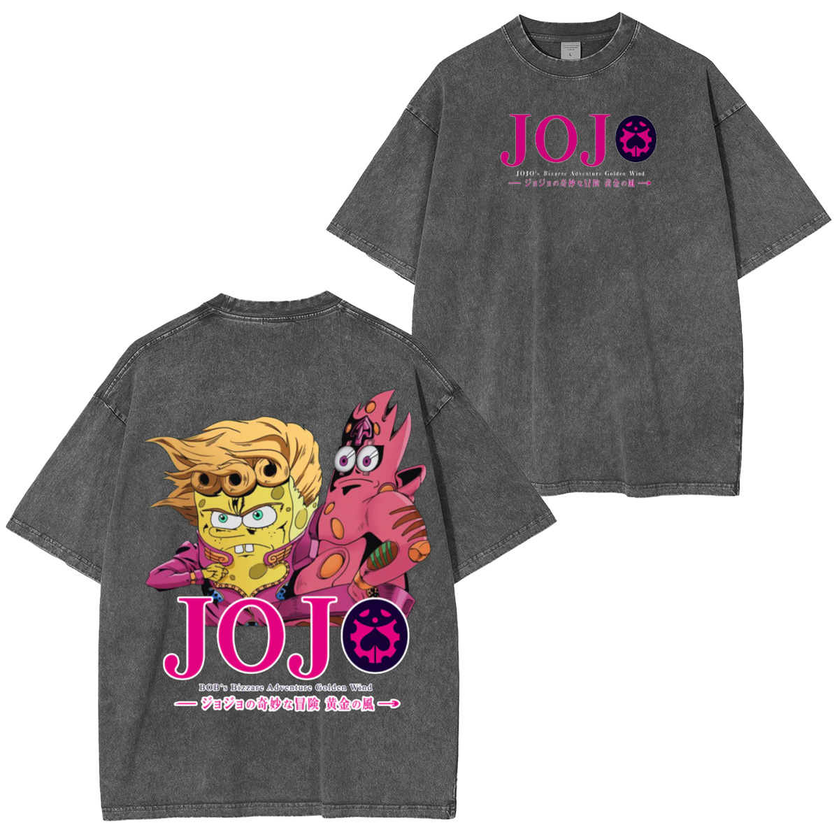 JoJo's Bizarre Adventure: Golden Wind Washed T-shirt/Crewneck/Hoodie