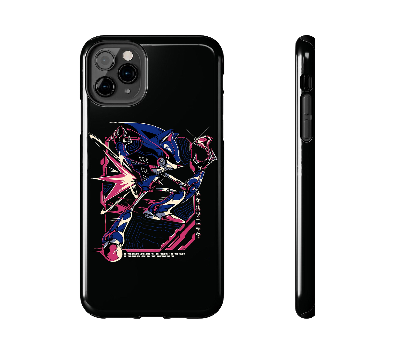 Metal Sonic & Shadow iPhone Case