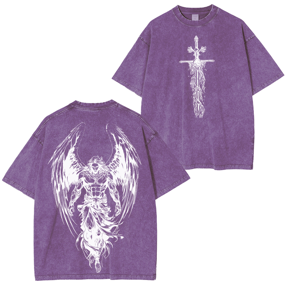 Archangelmichael Jesus War Vintage Washed Unisex T-Shirt