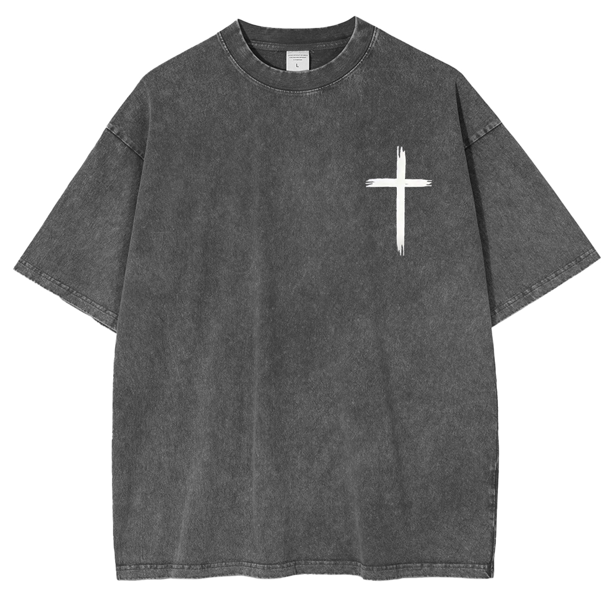 Faith Over Fear, Christian Jesus Bible Verse Vintage Washed Unisex T-Shirt