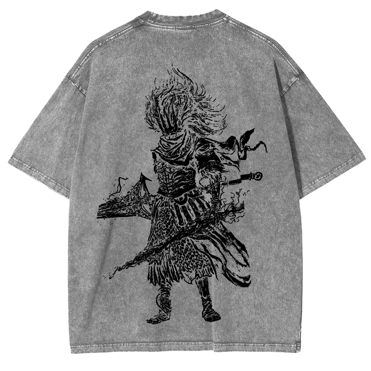 Nameless King Dark Souls Vintage Washed Unisex T-Shirt